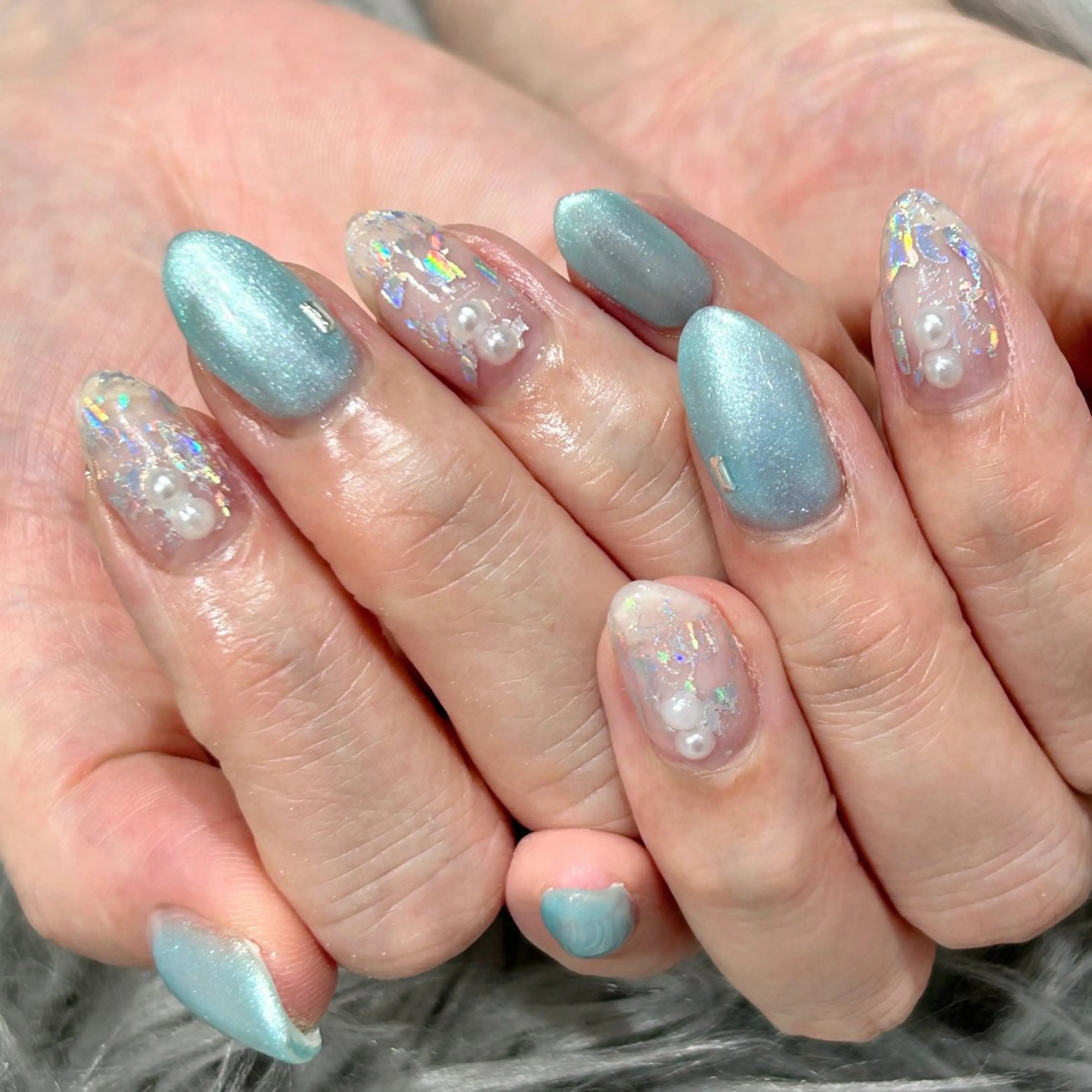 ネイル はあとねいる筑紫口店 Hitomiのネイルデザイン