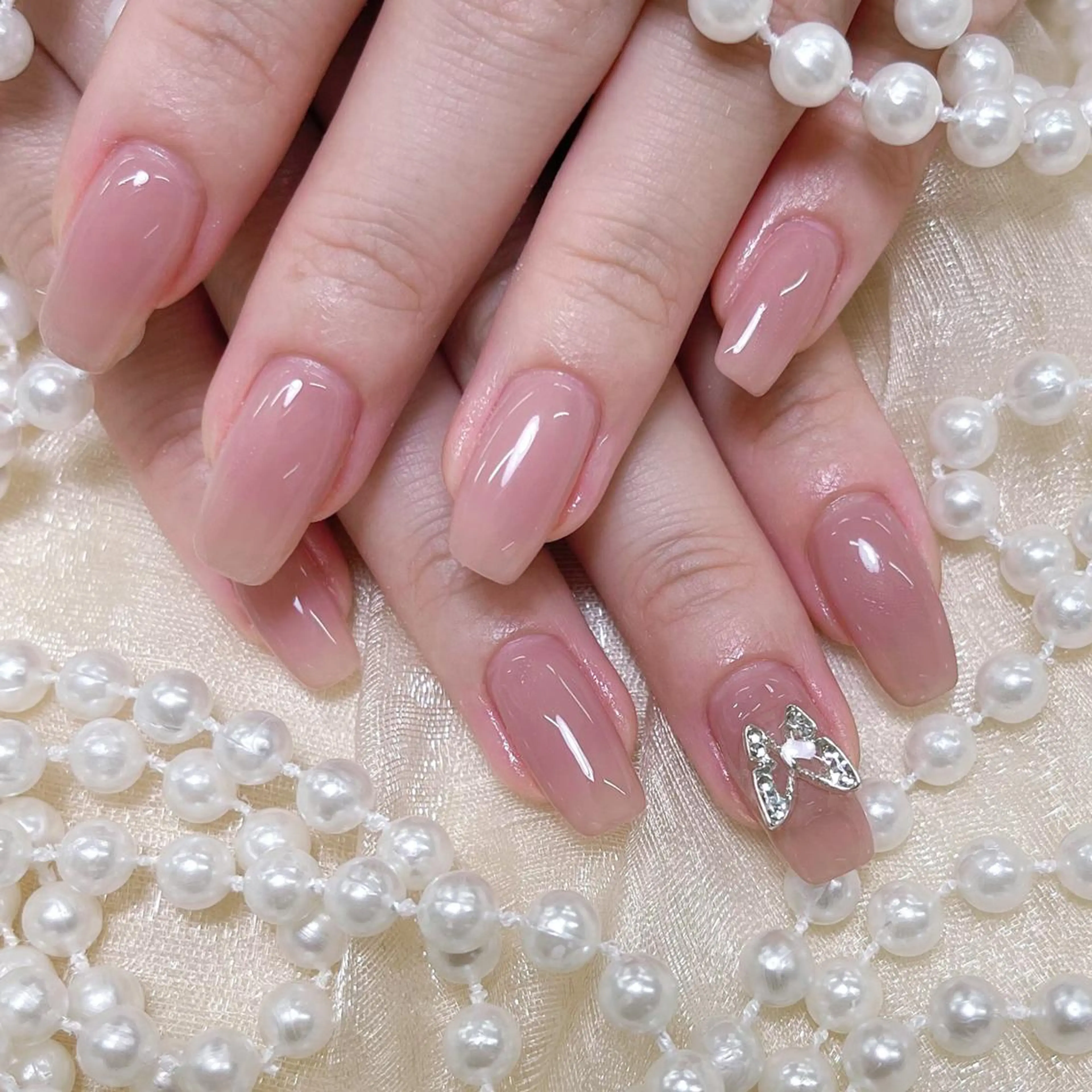 ネイル 🦋チップ長さだし 専門店🦋のネイルデザイン