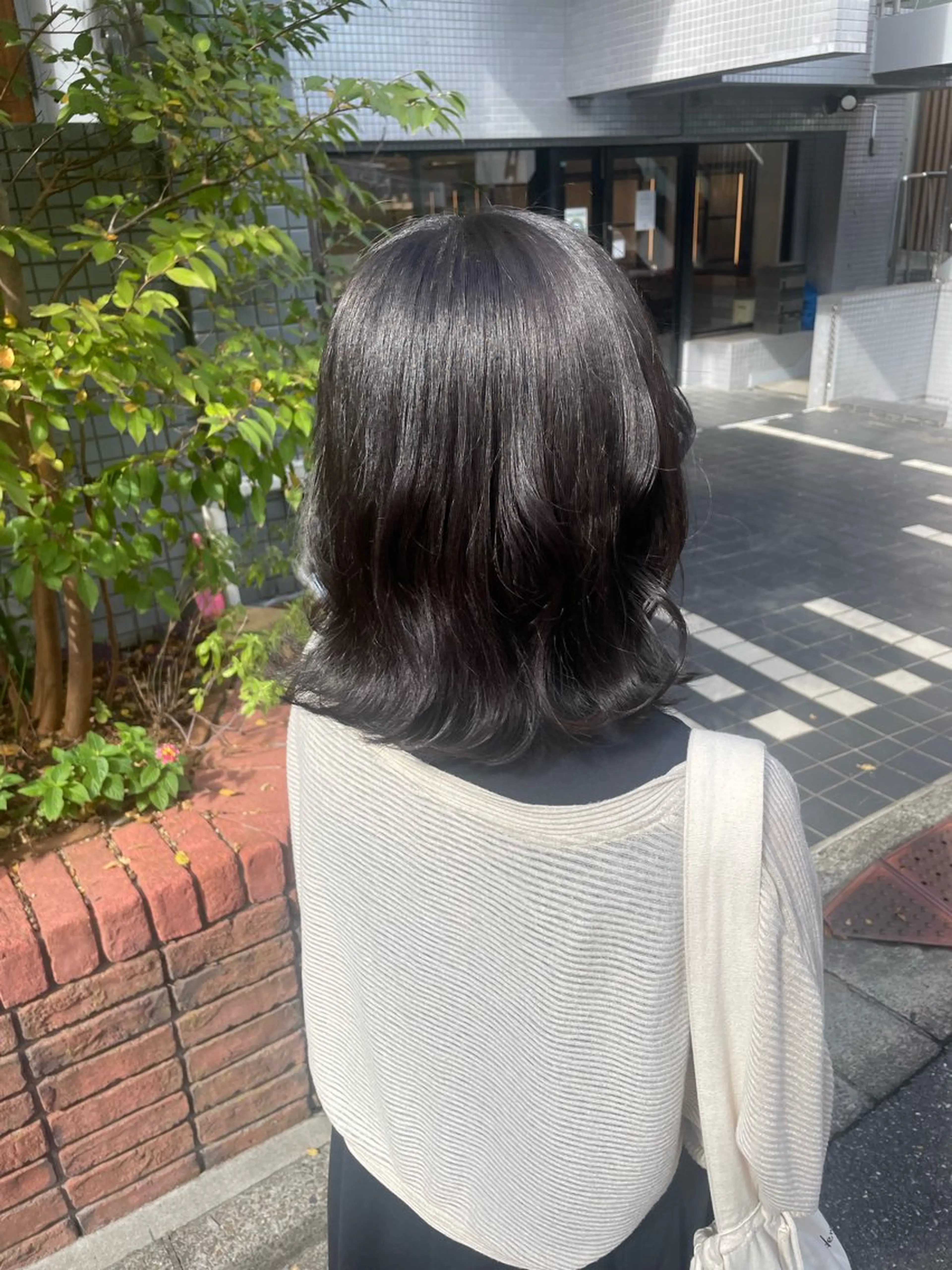 ミディアム 暖色カラー🤎Red Neo meiのヘアスタイル