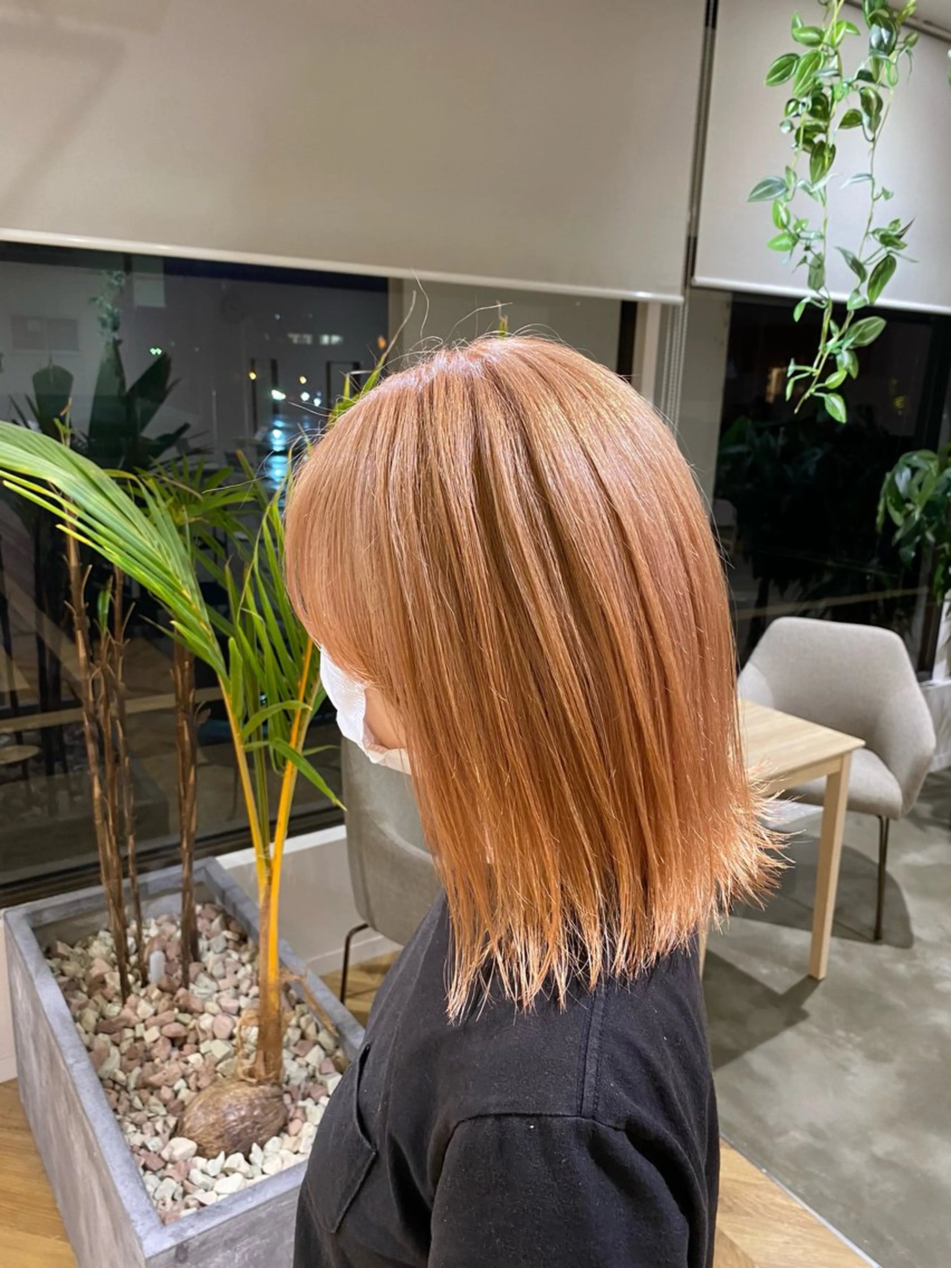 ミディアム カラー yate'/ Wカラー/小出捷也のヘアスタイル