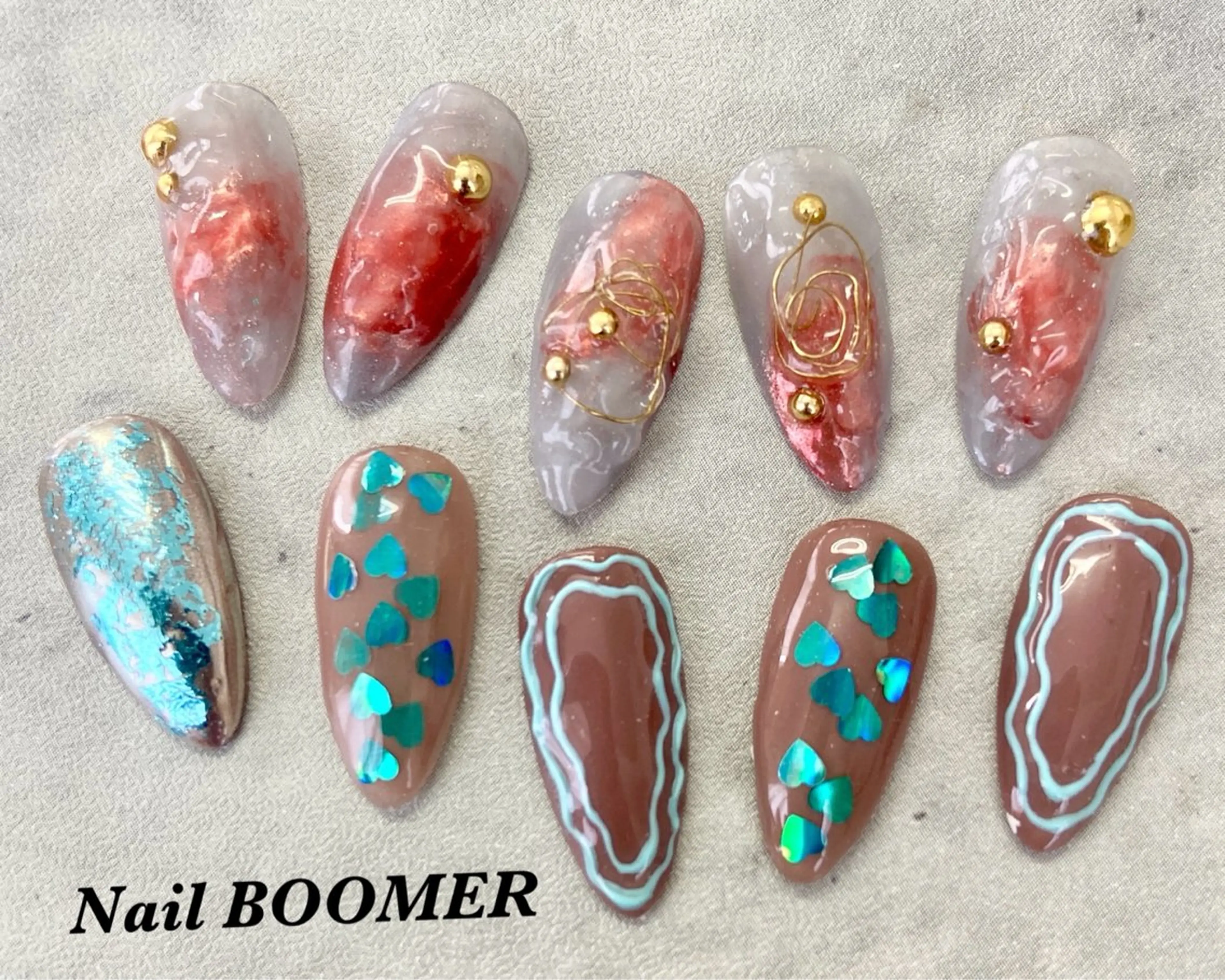 ネイル ハンドネイル ネイル ブーマーのネイルデザイン