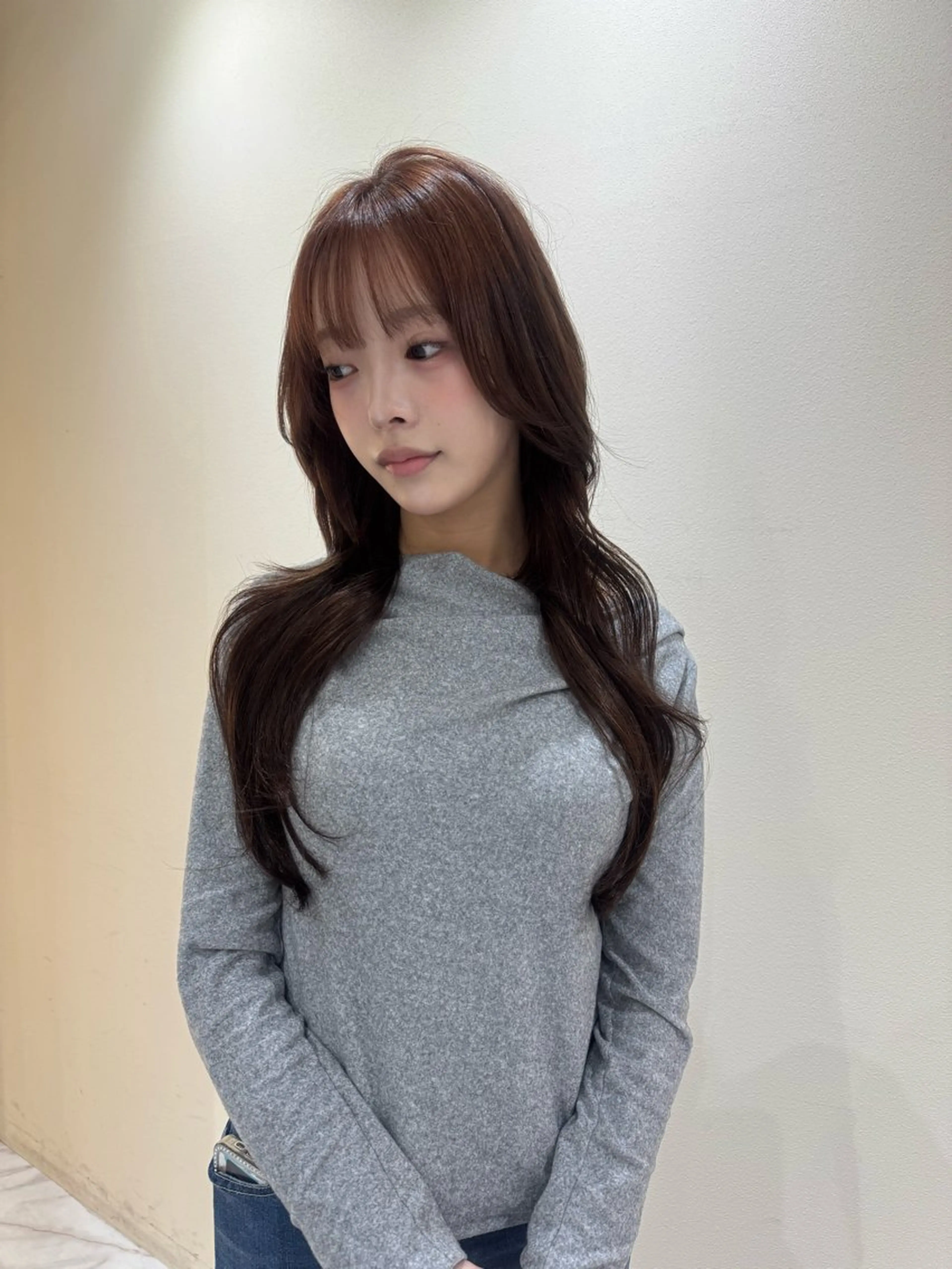 ロング カラー くびれヘア ヘアカラー 髪質改善🫧 カラー特化/Hinaのヘアスタイル