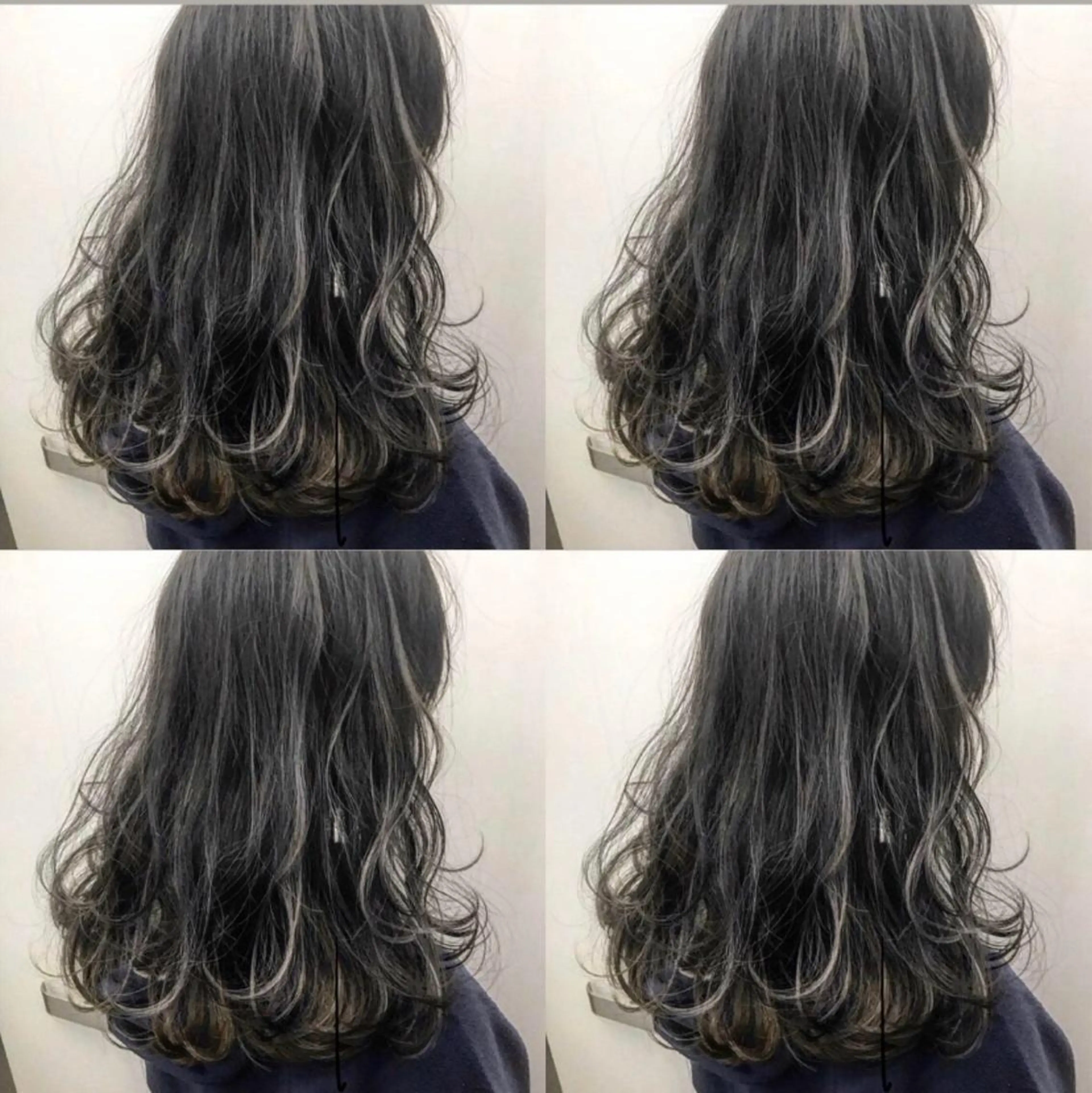 セミロング カラー ハイライトカラー ハイライト カット ヘアカラー トリートメント レイヤー×髪質改善 マネージャー安藤光司のヘアスタイル
