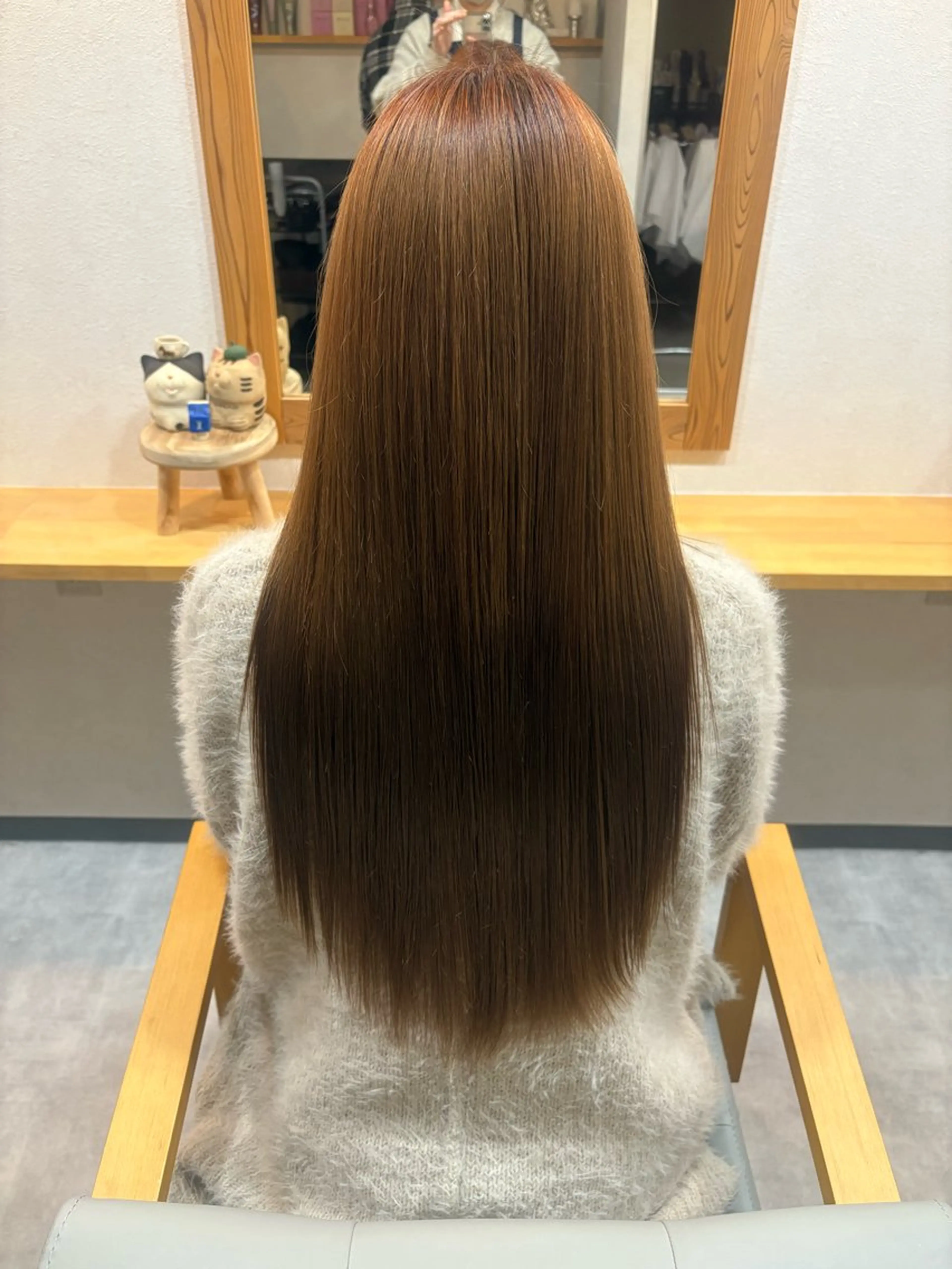 ワンカラー+保湿TR🪞🩷(ロング料金別)の写真