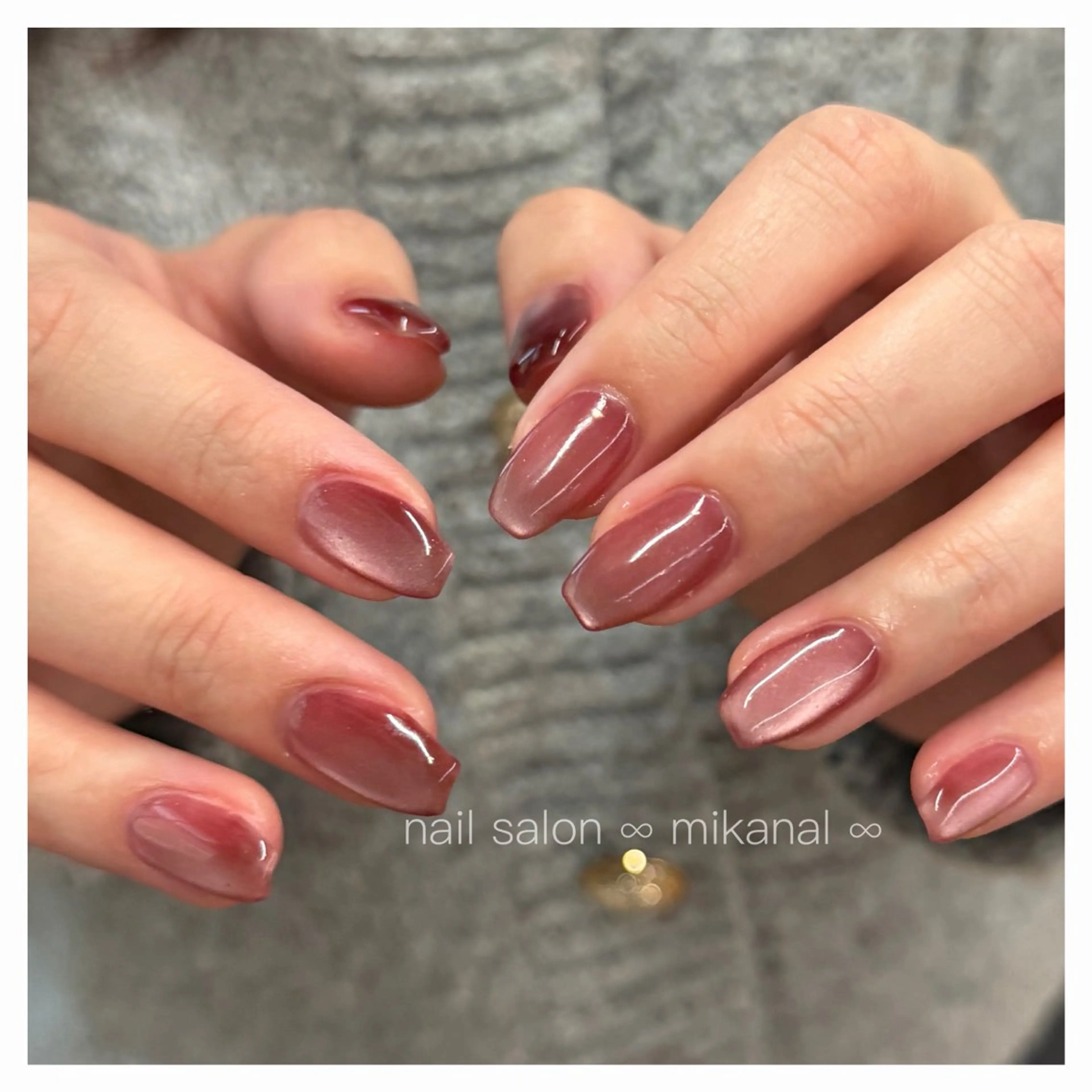 ネイル ハンドネイル nailsalon ∞ ﾐｶﾅﾙ ∞のネイルデザイン