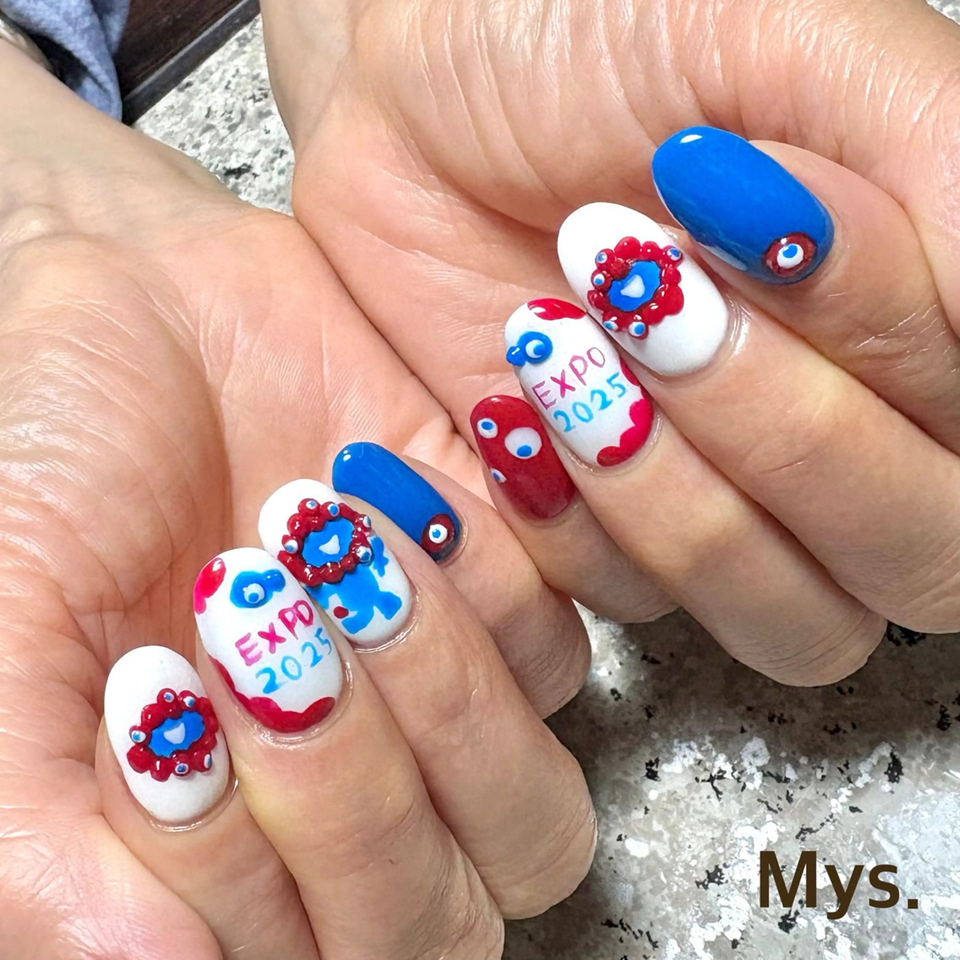 ネイル ハンドネイル Mys. 三上紗紀のネイルデザイン