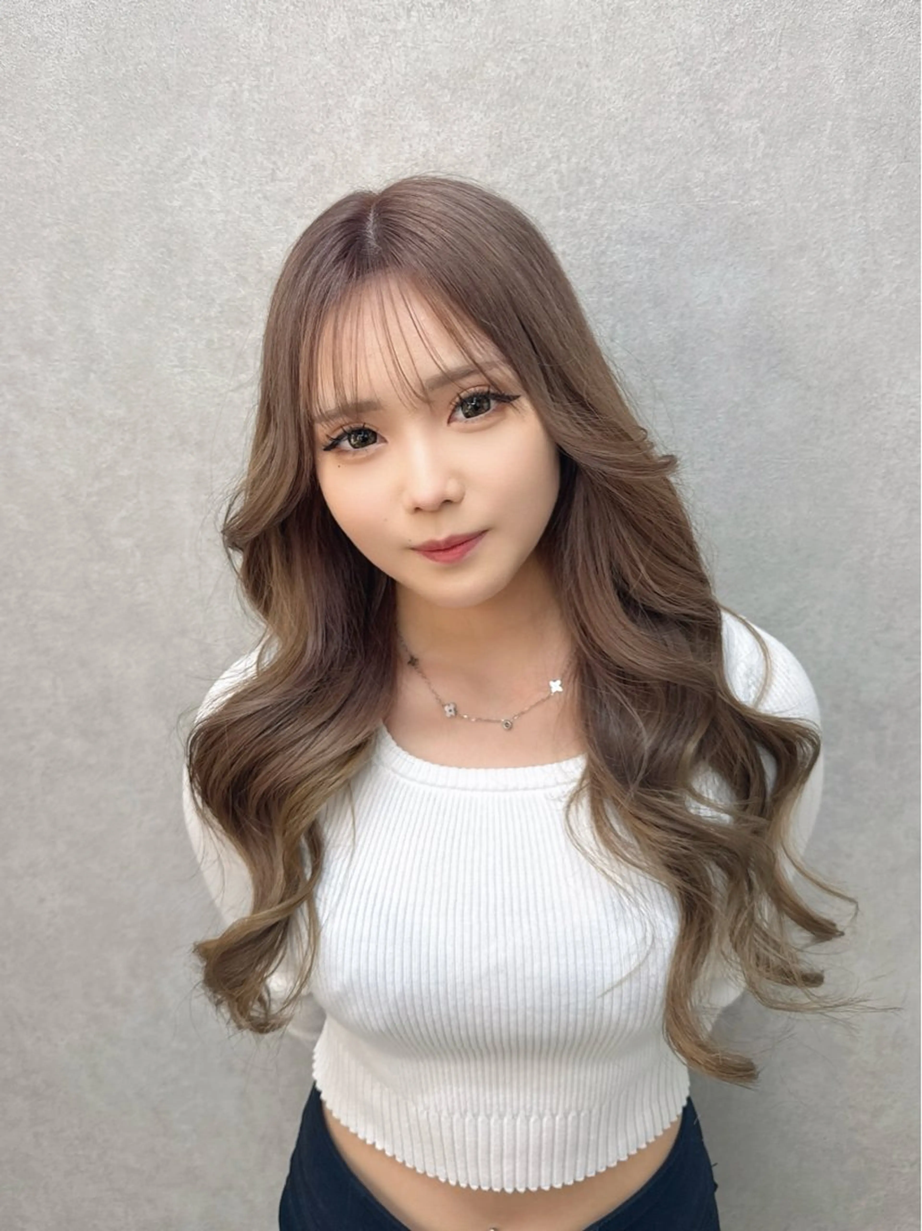 ロング 【ALEAP】 𝐇𝐀𝐊𝐔のヘアスタイル