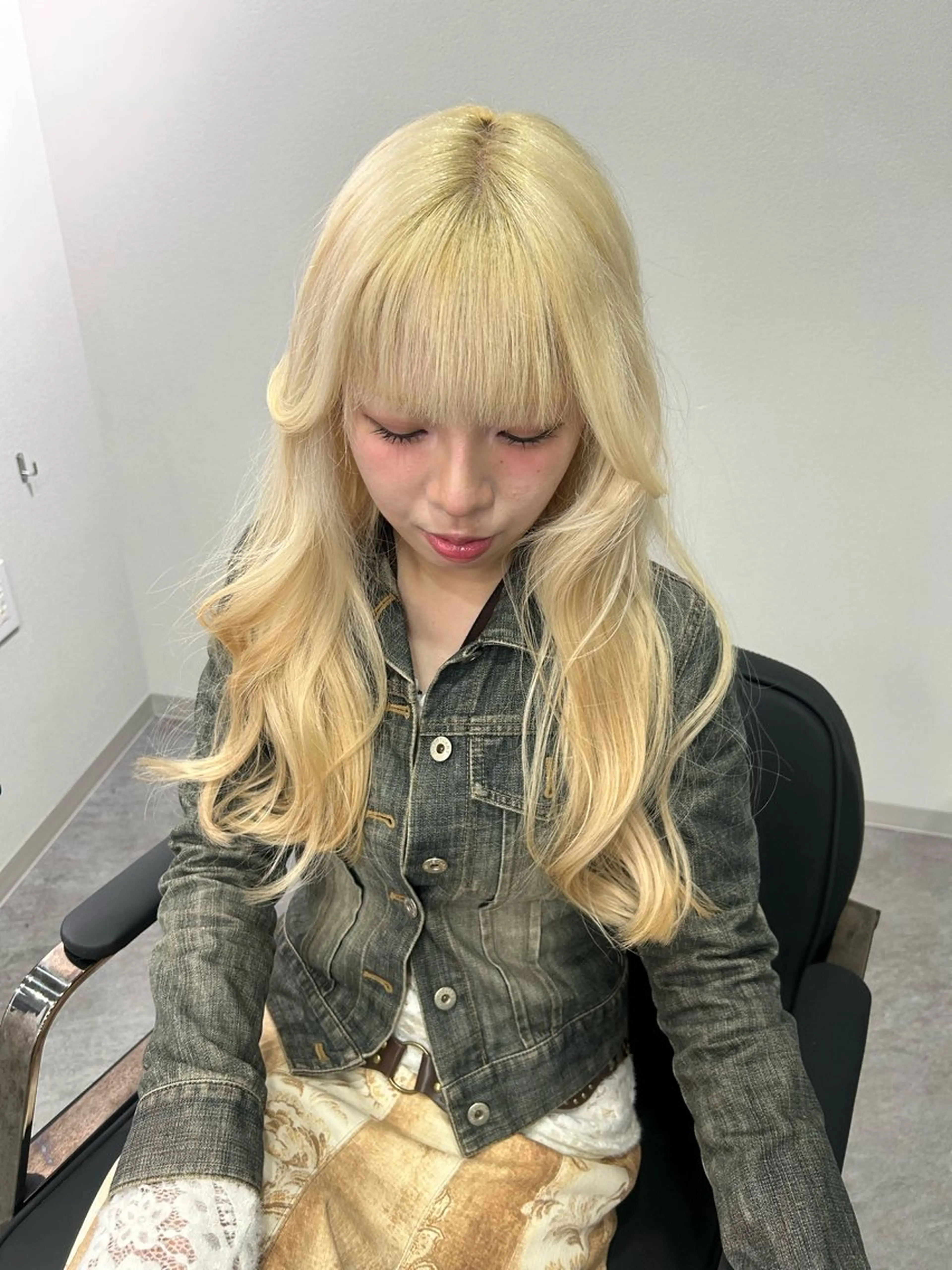 ロング 【色落ちまで可愛い】 mao🐩💜のヘアスタイル