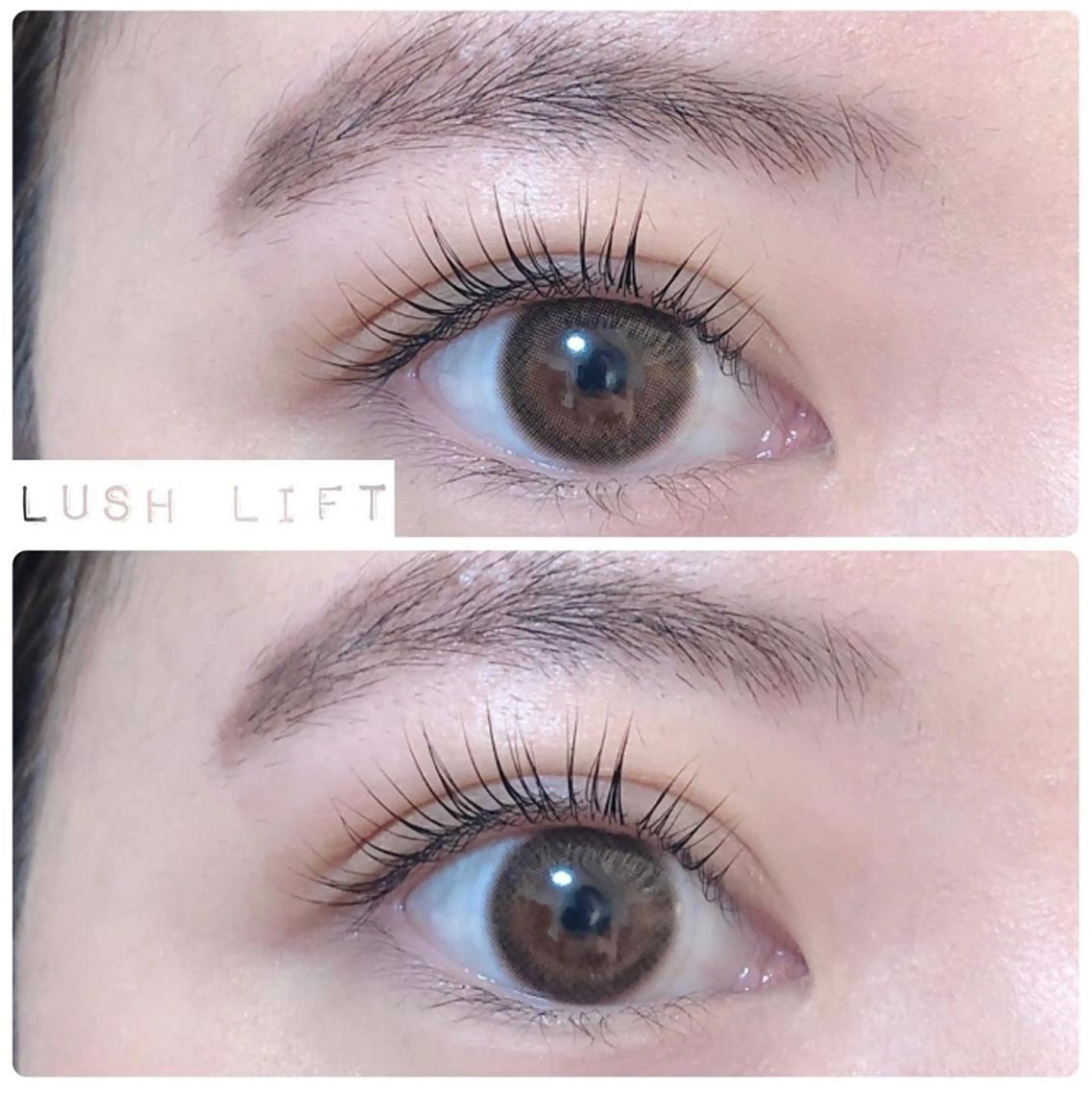 【次世代まつ毛パーマ】ラッシュリフトトリートメントカール　コーティング仕上げの写真