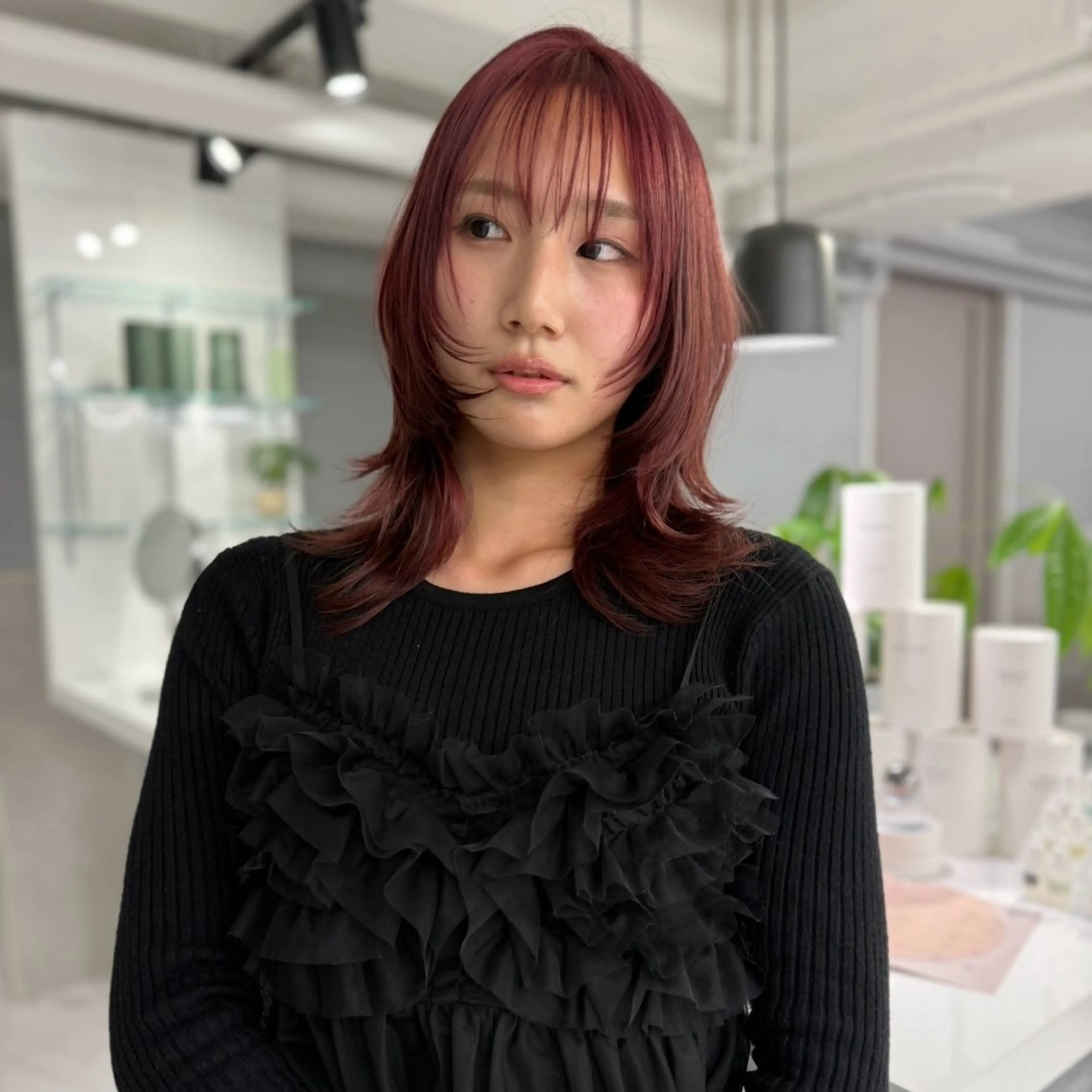 【小顔爆誕🇰🇷✨】韓国レイヤーカット♡の写真