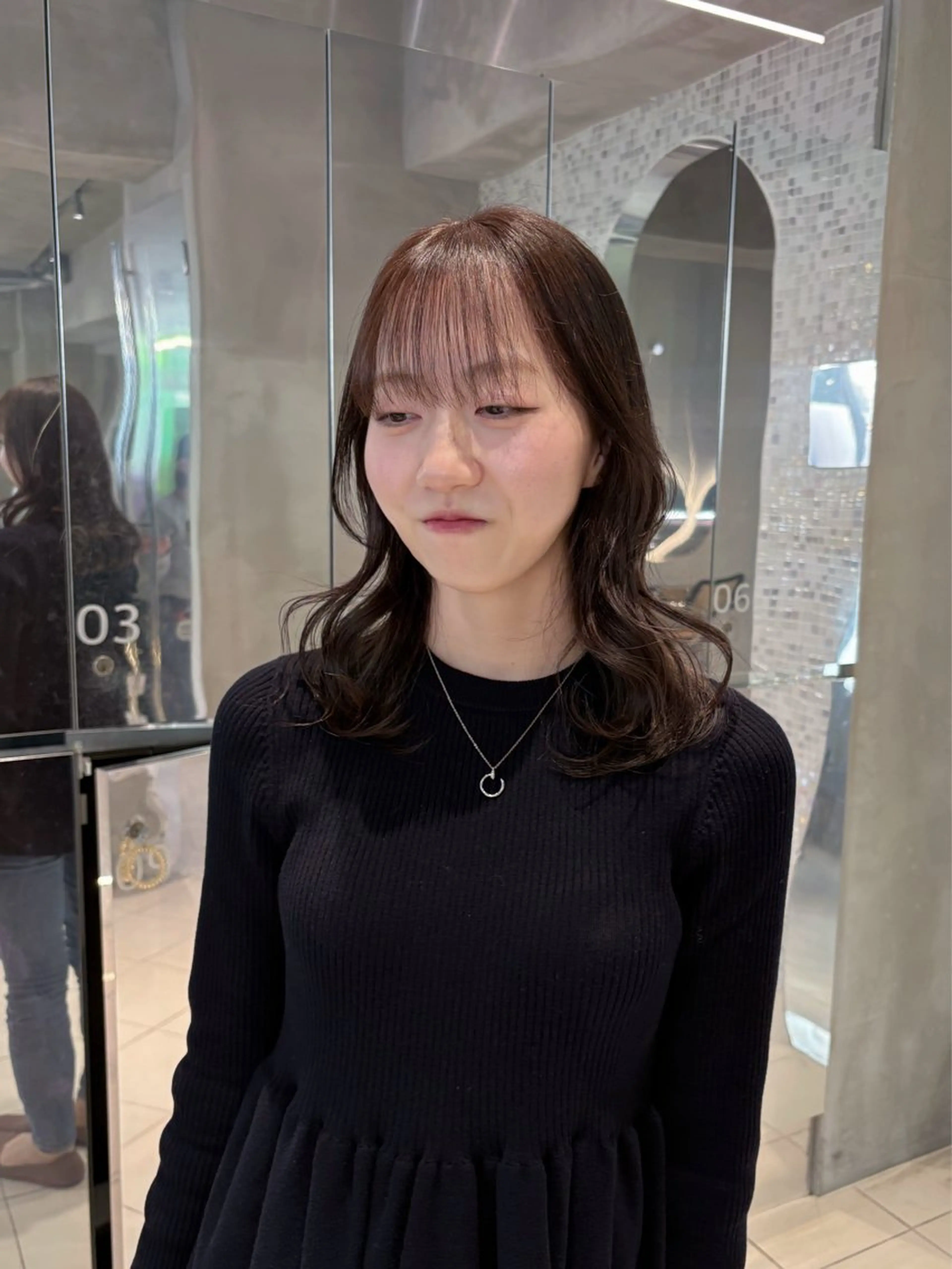 カラー くすみカラー/ブリ ーチ seina★のヘアスタイル