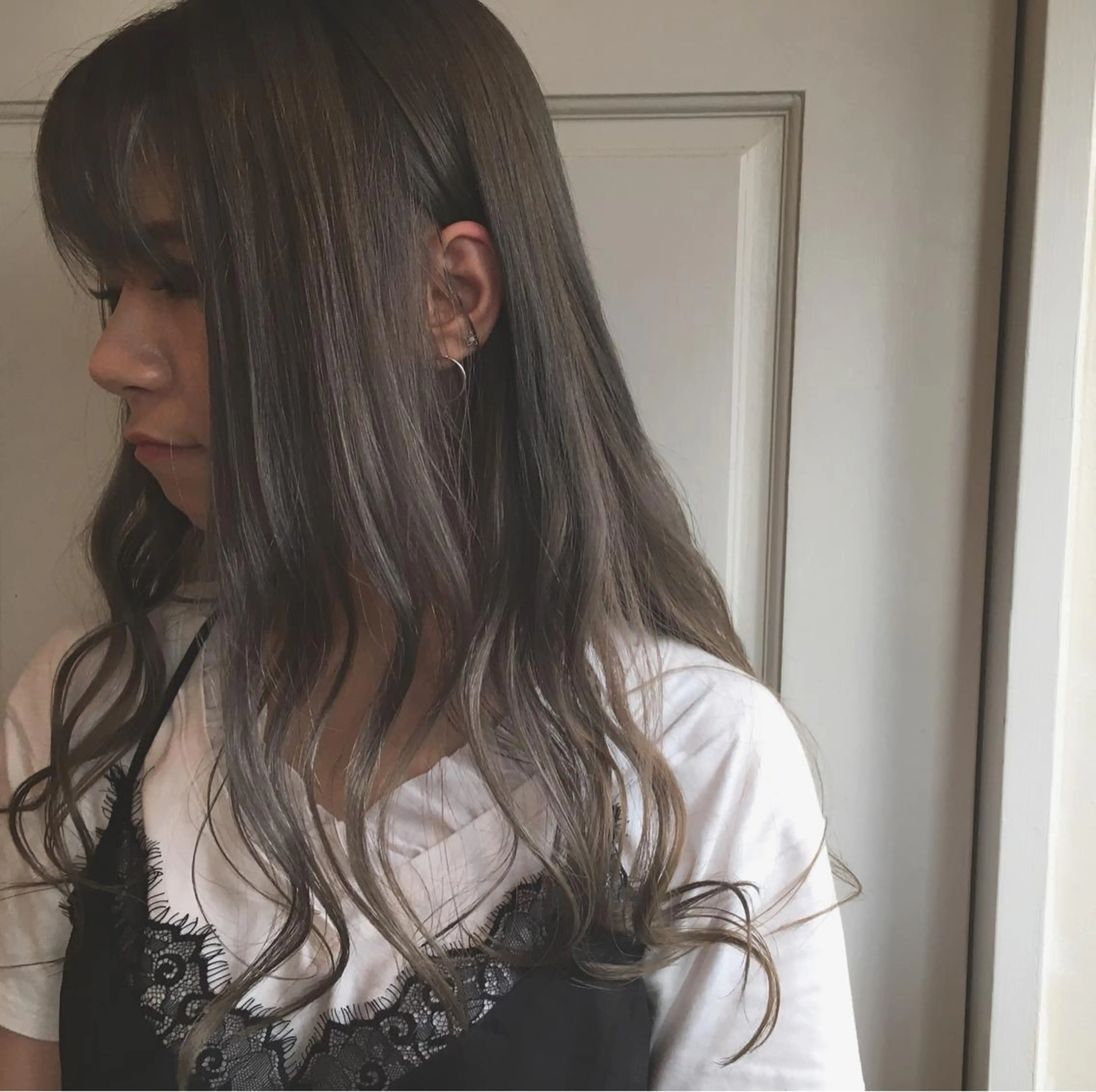 ロング 🌸ハイトーン 新田　廉 🌸のヘアスタイル