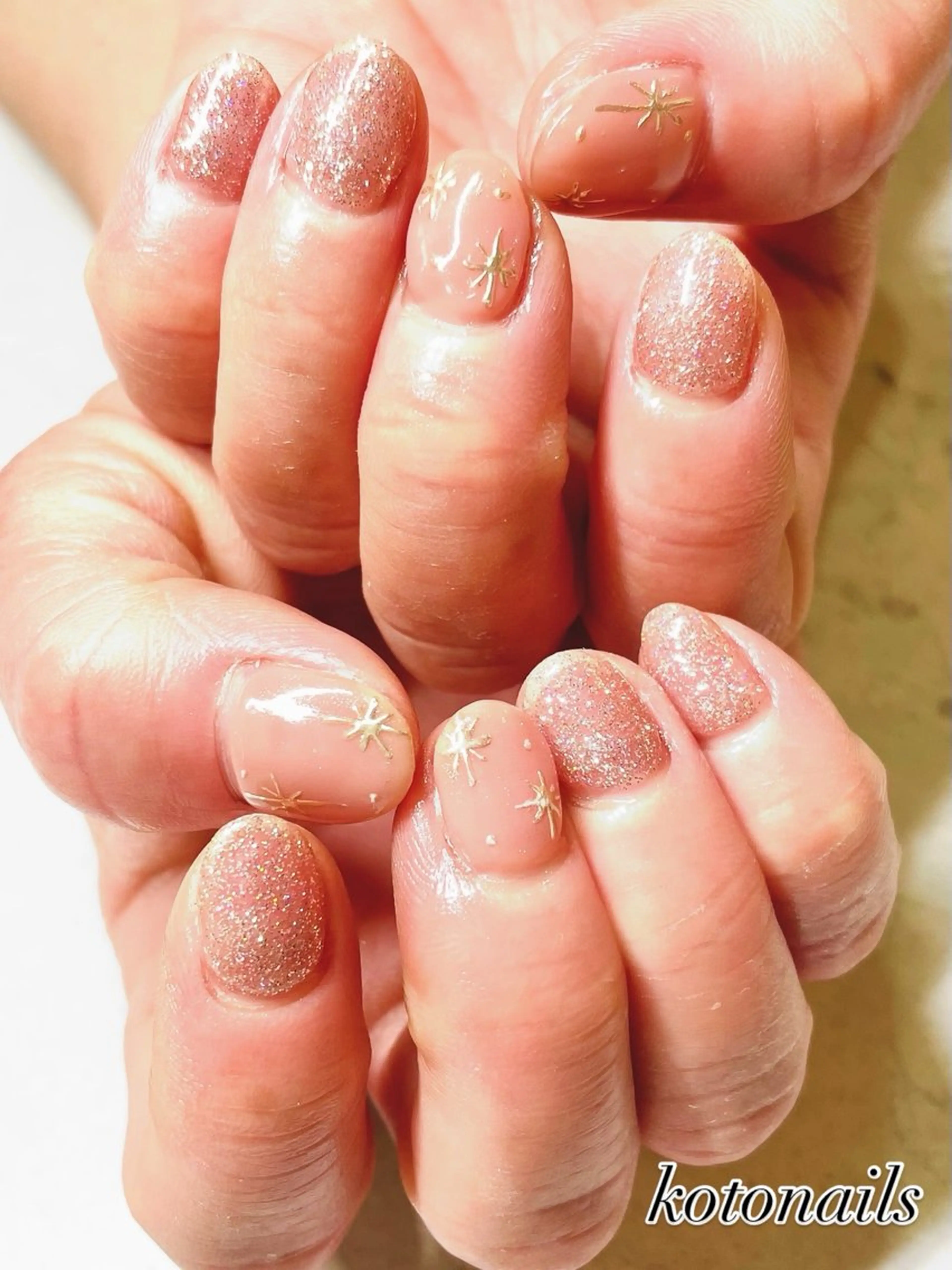 ネイル アートネイル ミラーネイル koto nailsのネイルデザイン