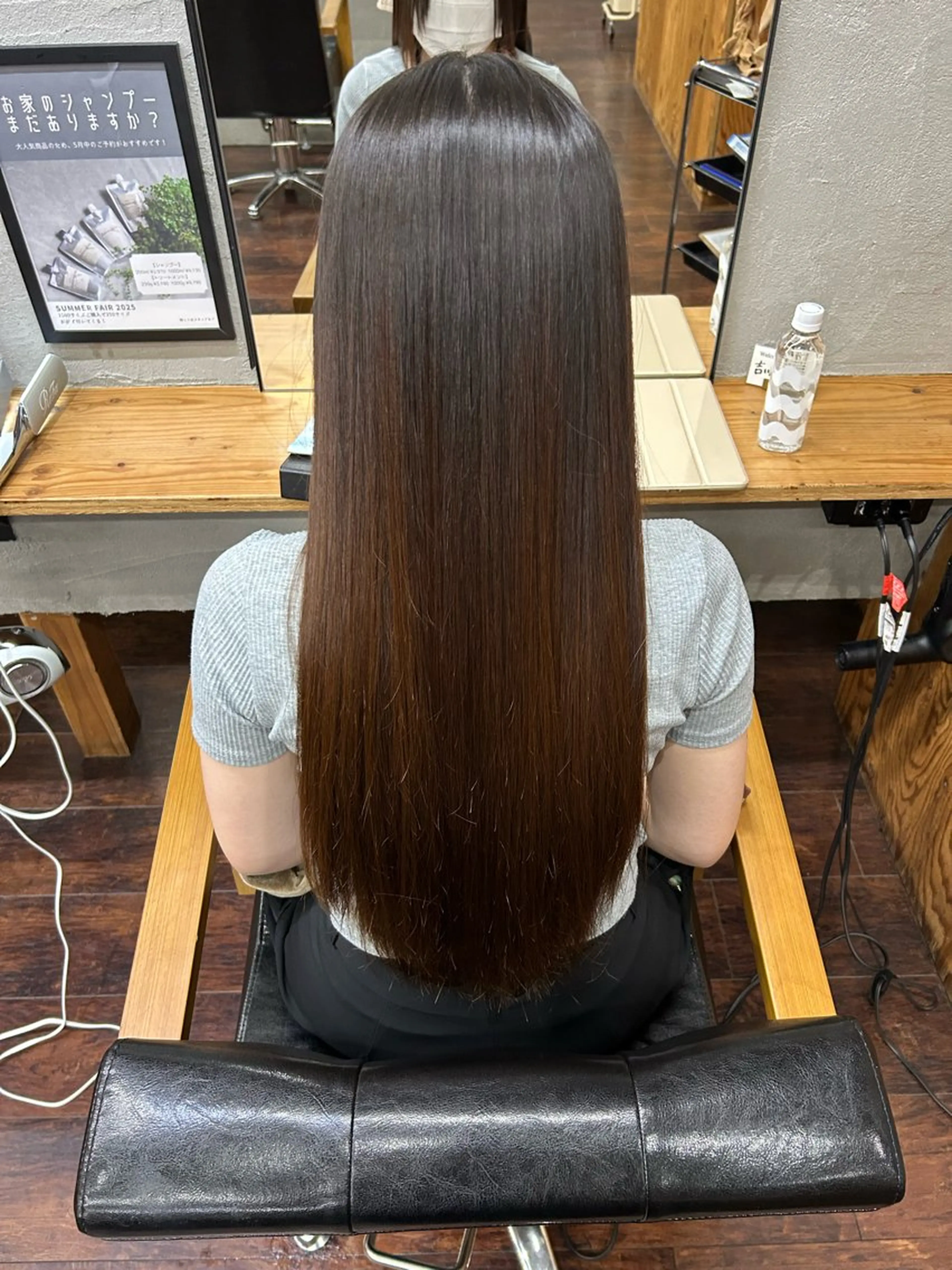 ロング 縮毛矯正 ルプラボウ/音々華 /髪質改善/暖色のヘアスタイル
