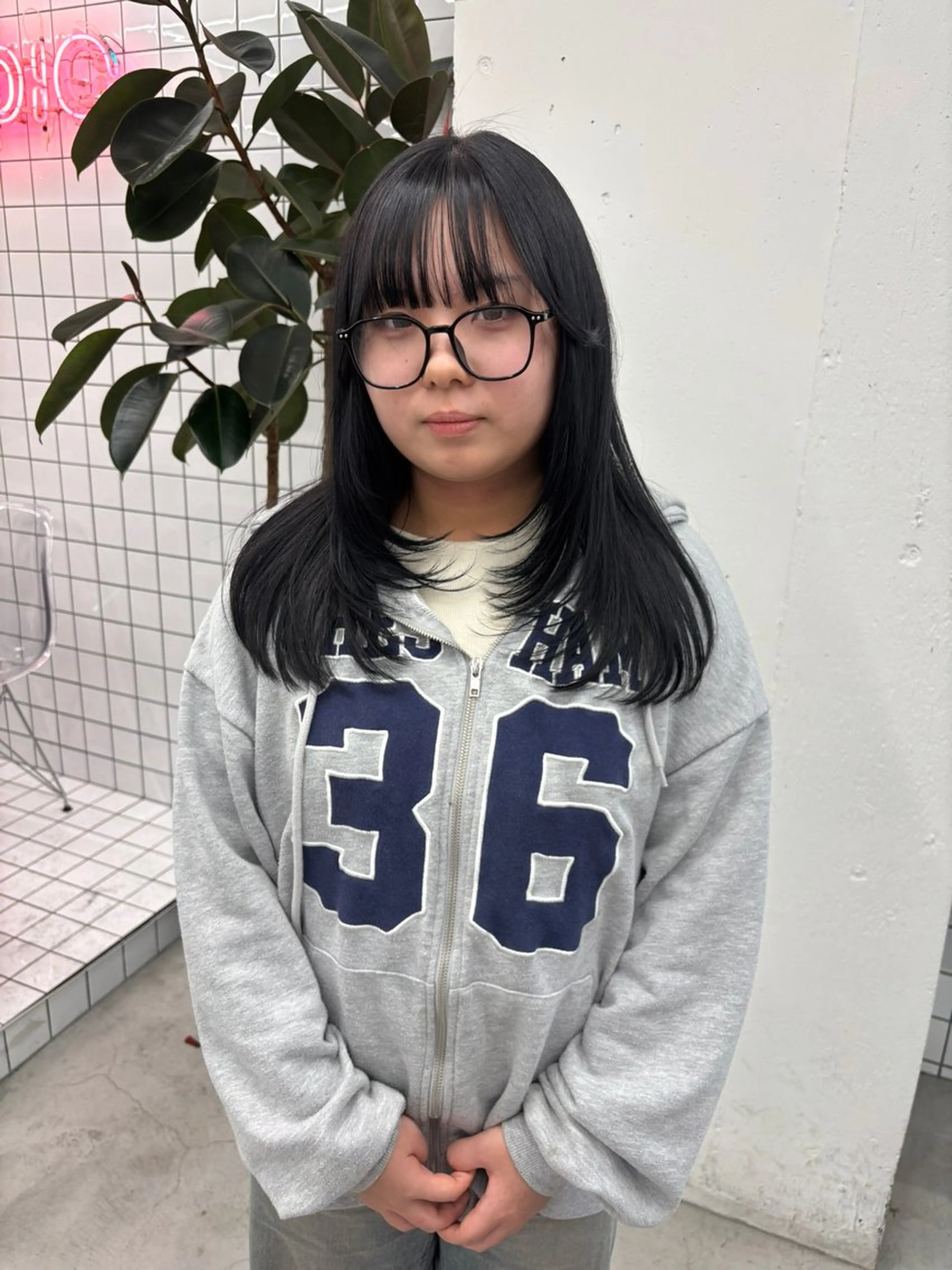 カラー ヘアアレンジ ヘアカラー トリートメント 夕羽夢🍓矢場/ JILLSTUDIOのヘアスタイル