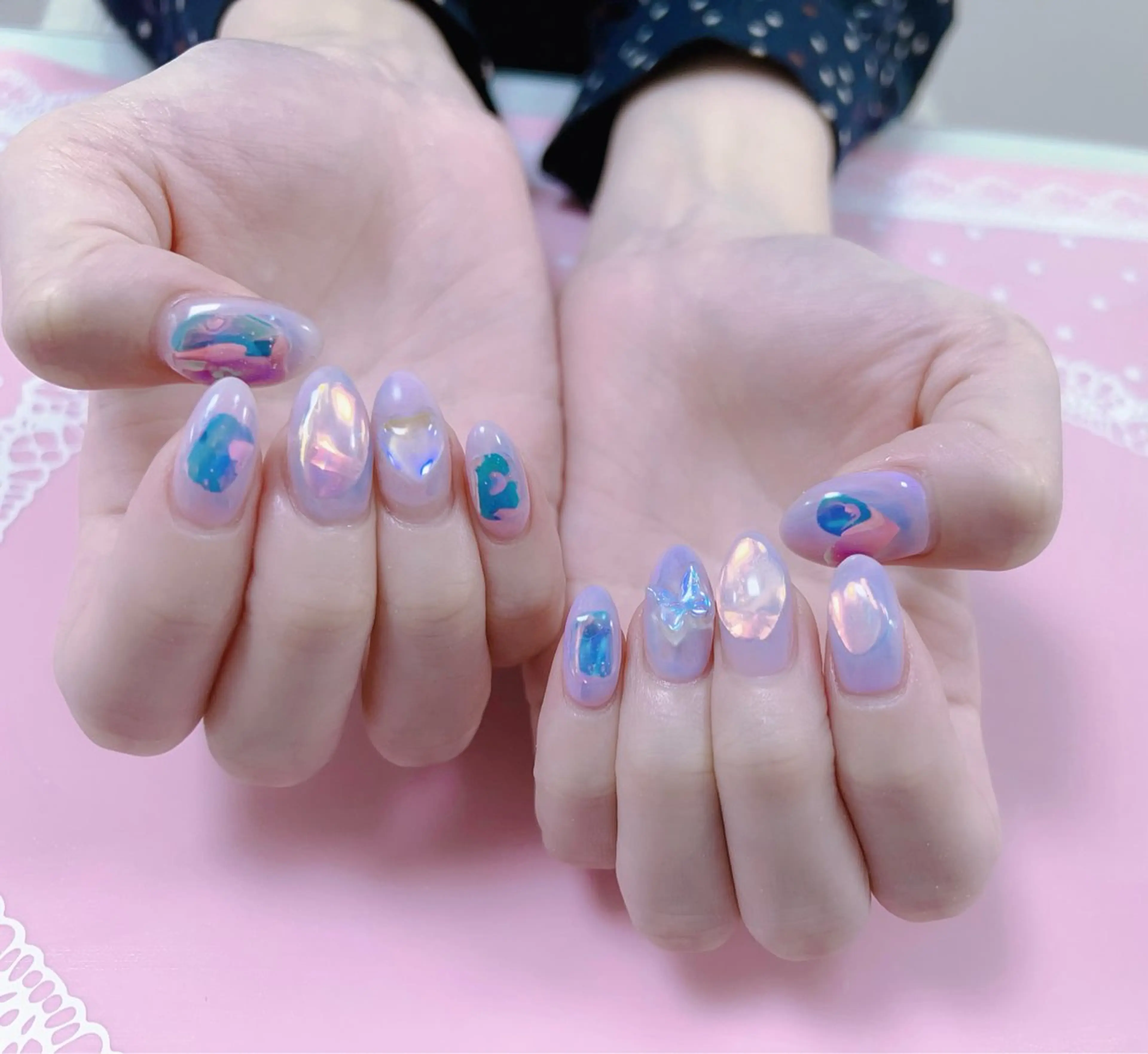 ネイル はぴねす所属・横浜 美夢のネイルデザイン