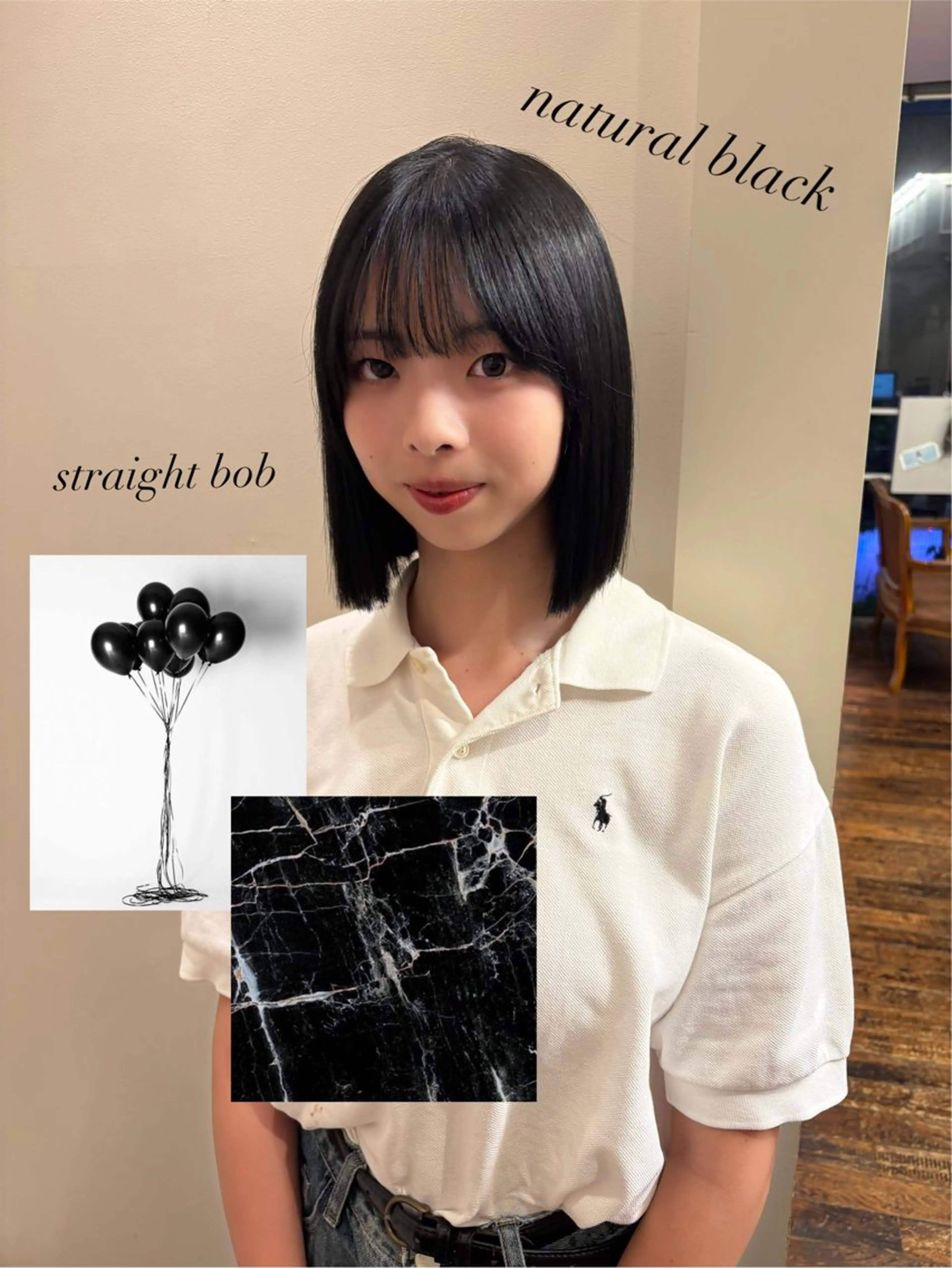 ショート カット ヘアカラー トリートメント 【美ボブ. カラー】midoのヘアスタイル