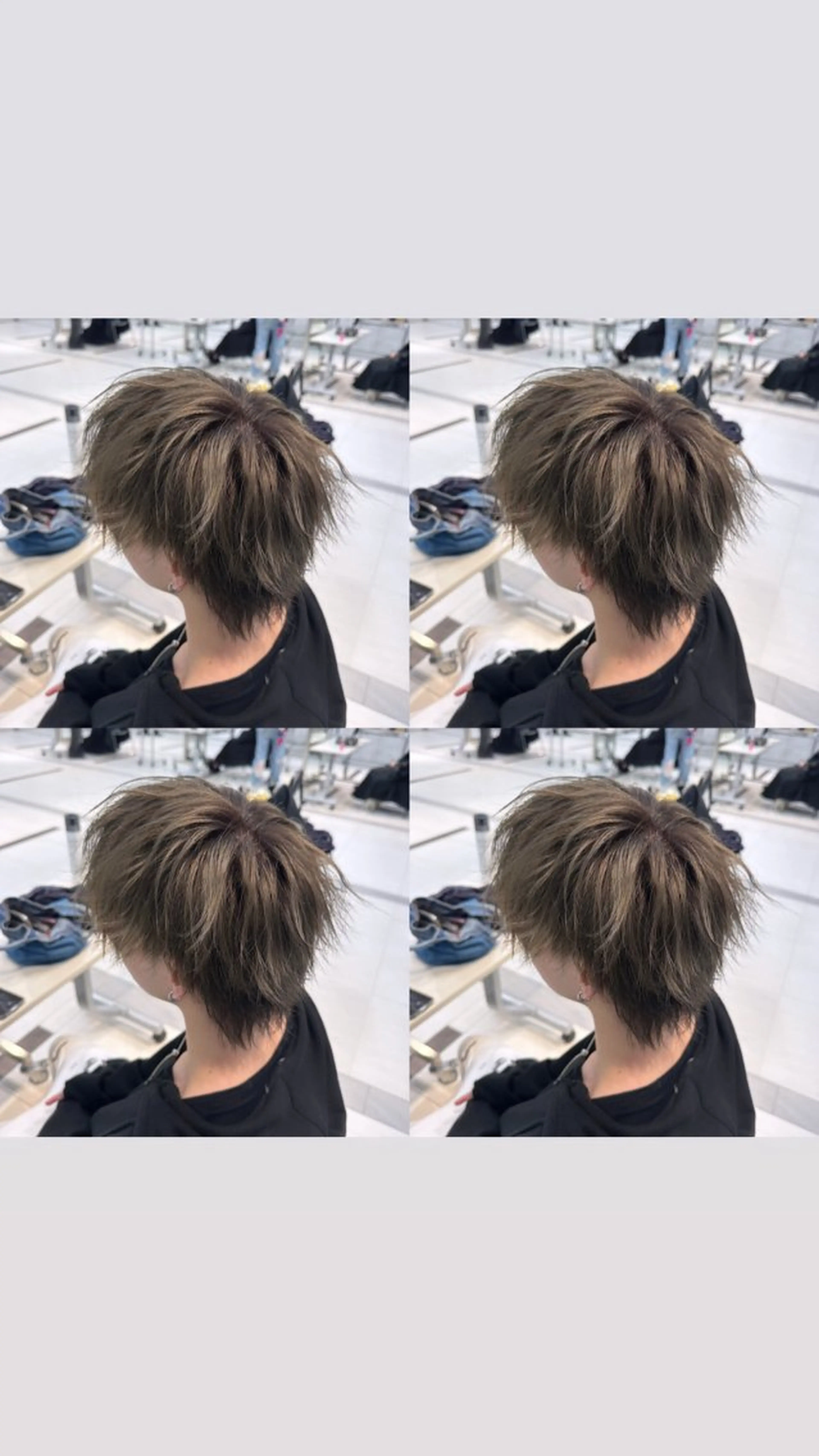 ショート カラー ヘアアレンジ メンズ 💎韓国レイヤー ×エクステゆうま💎のヘアスタイル