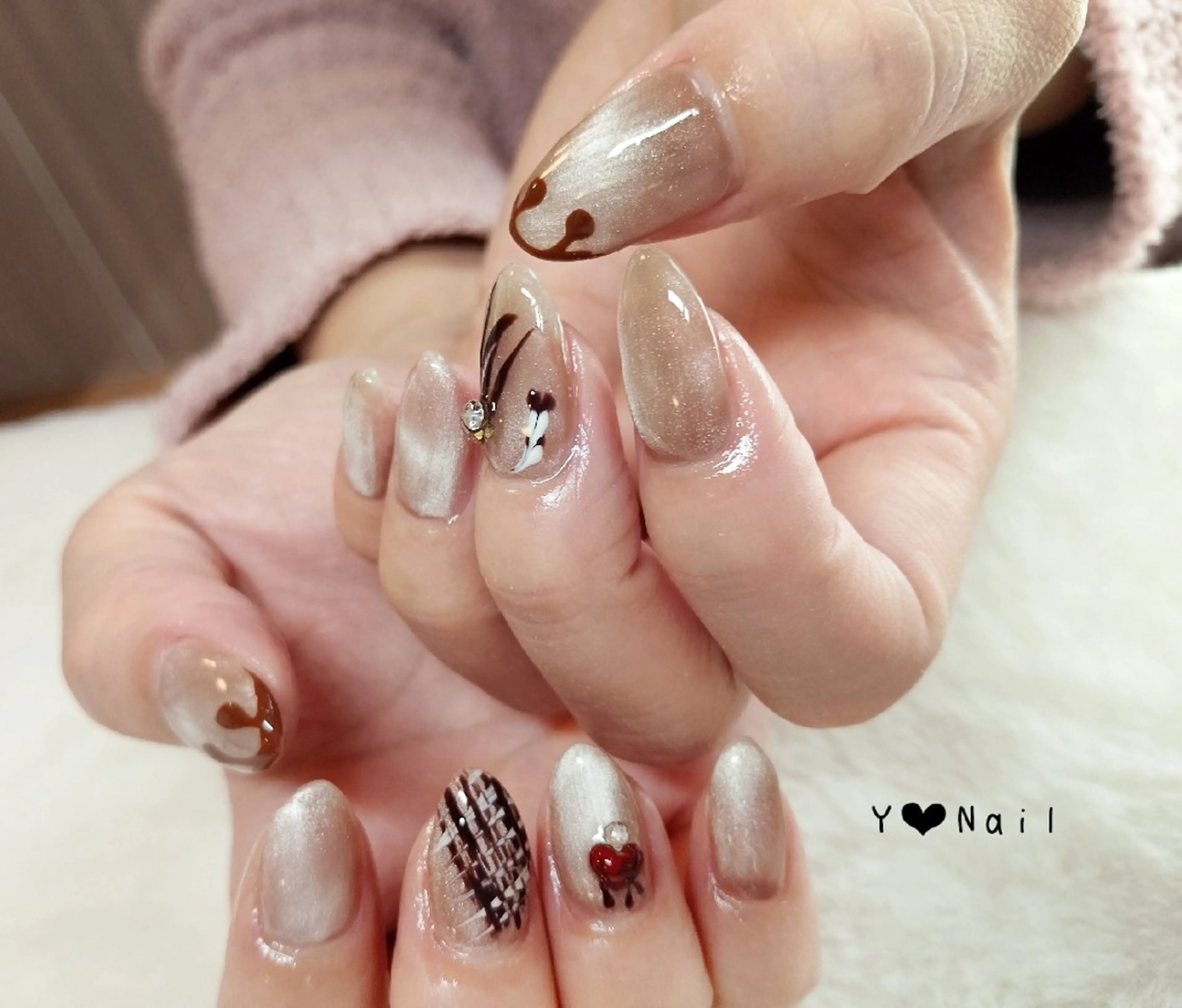 ネイル アートネイル 中島 泰子のネイルデザイン