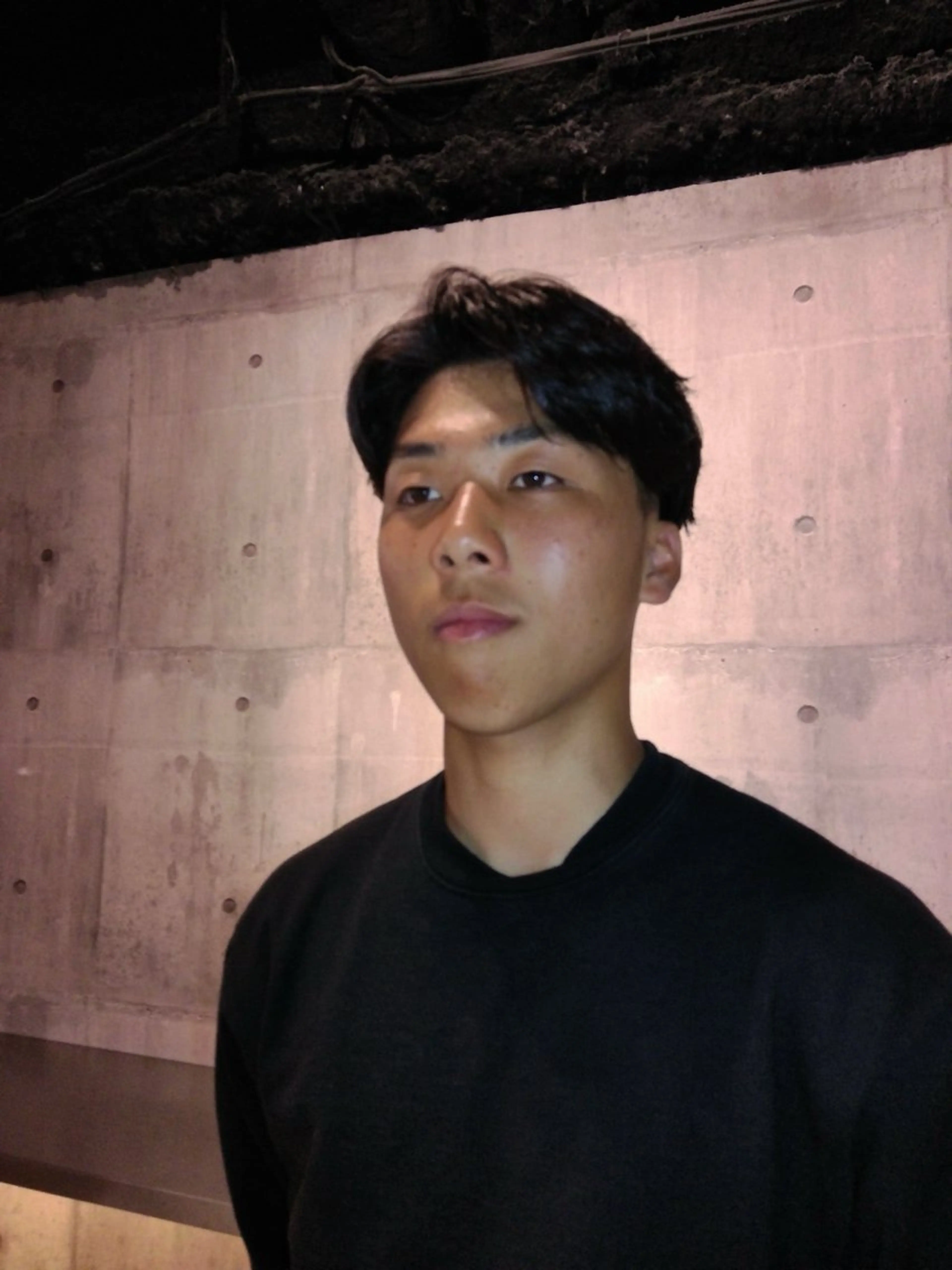 メンズ カット パーマ 窪田 力也のヘアスタイル