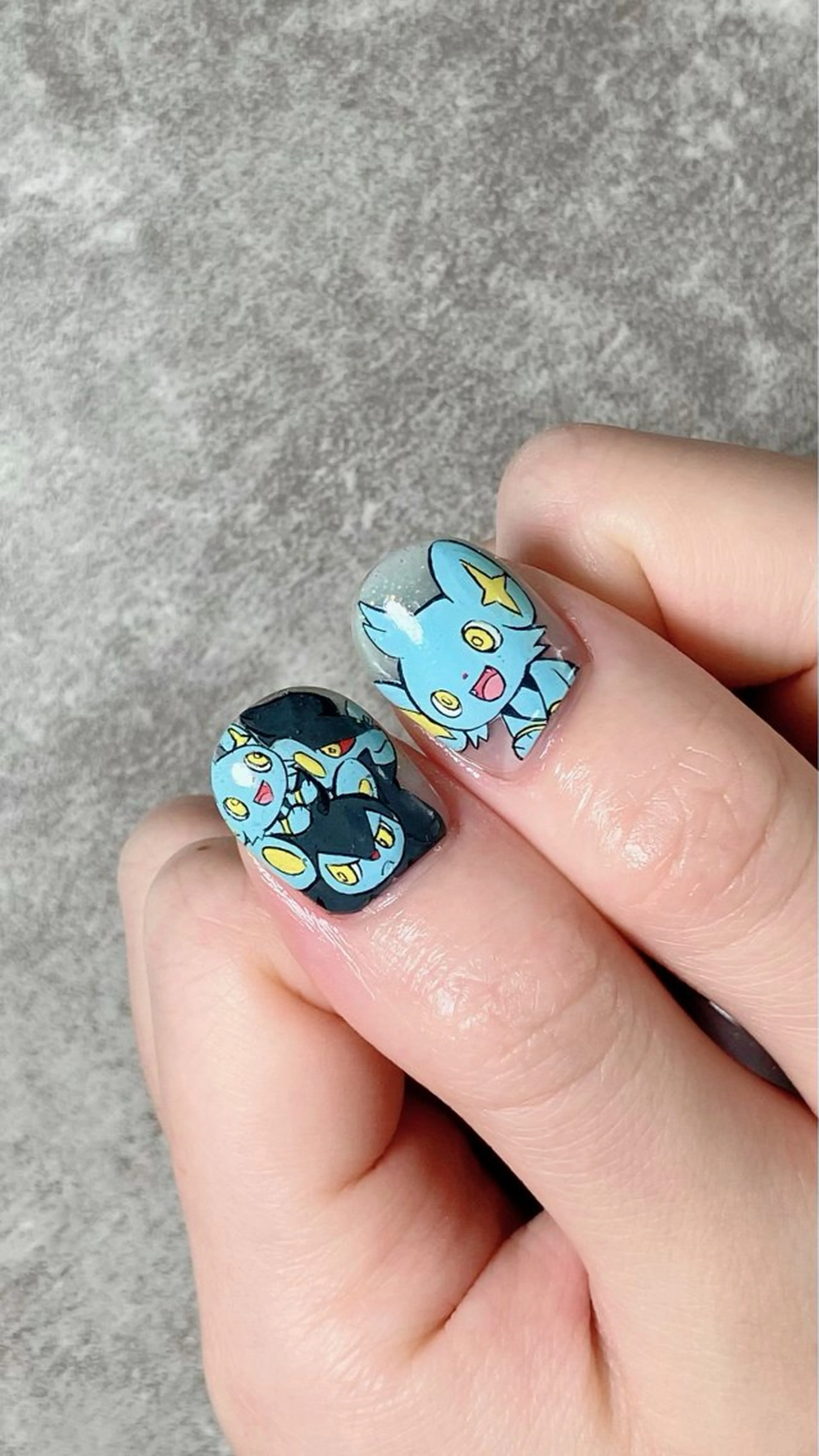 ネイル ハンドネイル ハンドケア shino🌟 痛ネイルのネイルデザイン