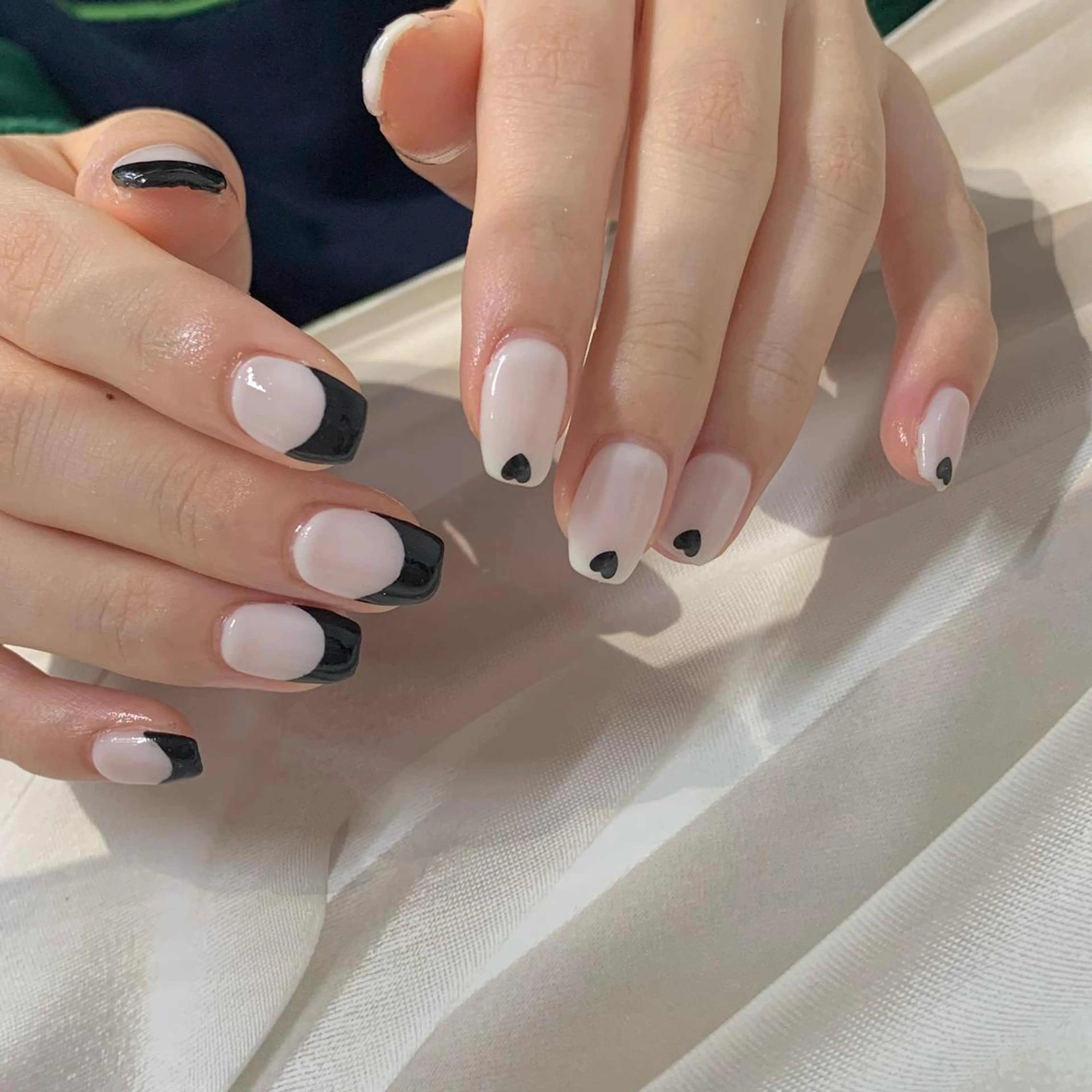 ネイル フレンチネイル マキノ ユイのネイルデザイン