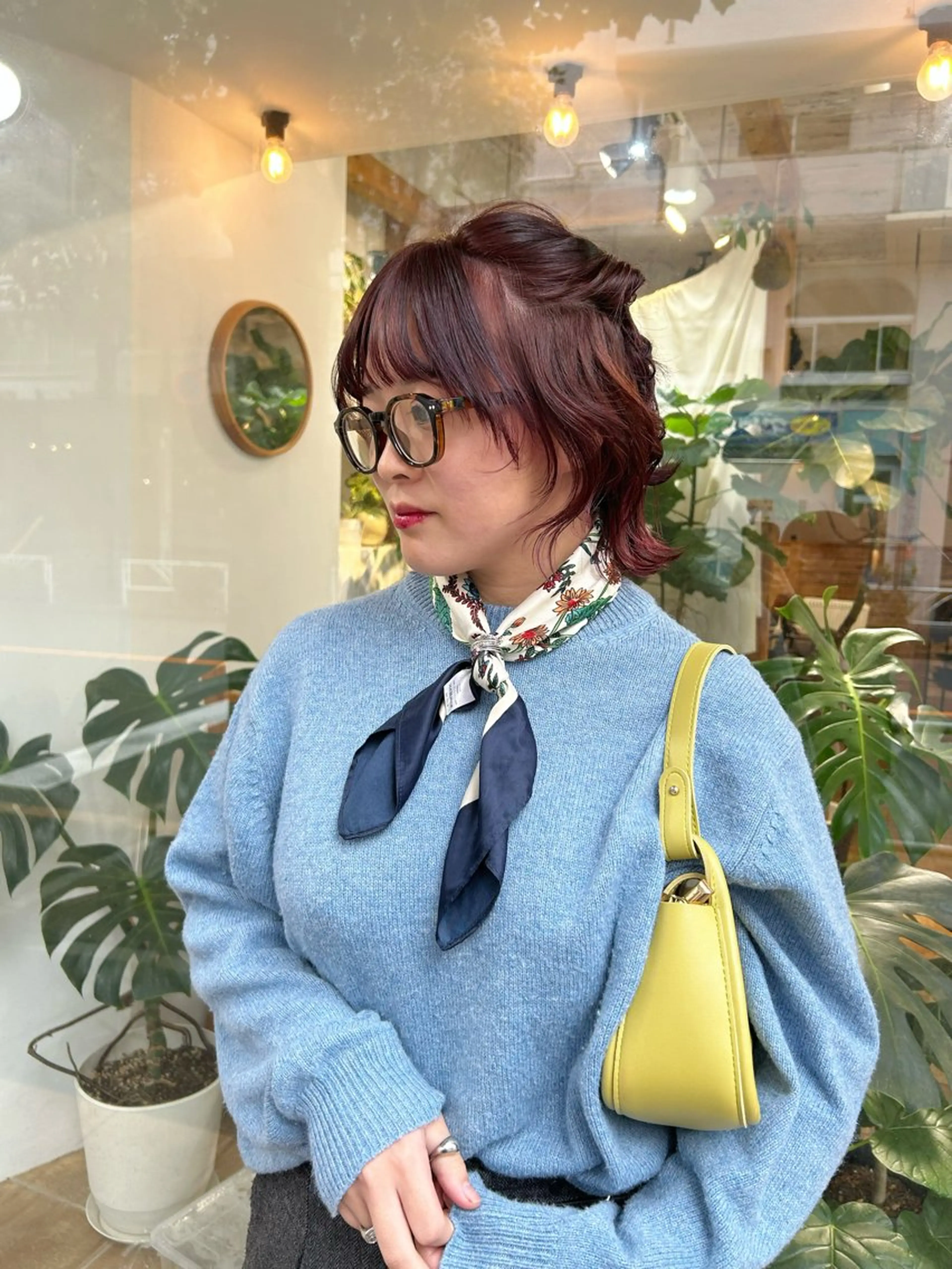 カラー Mimosa ︎✿HINATA︎✿のヘアスタイル