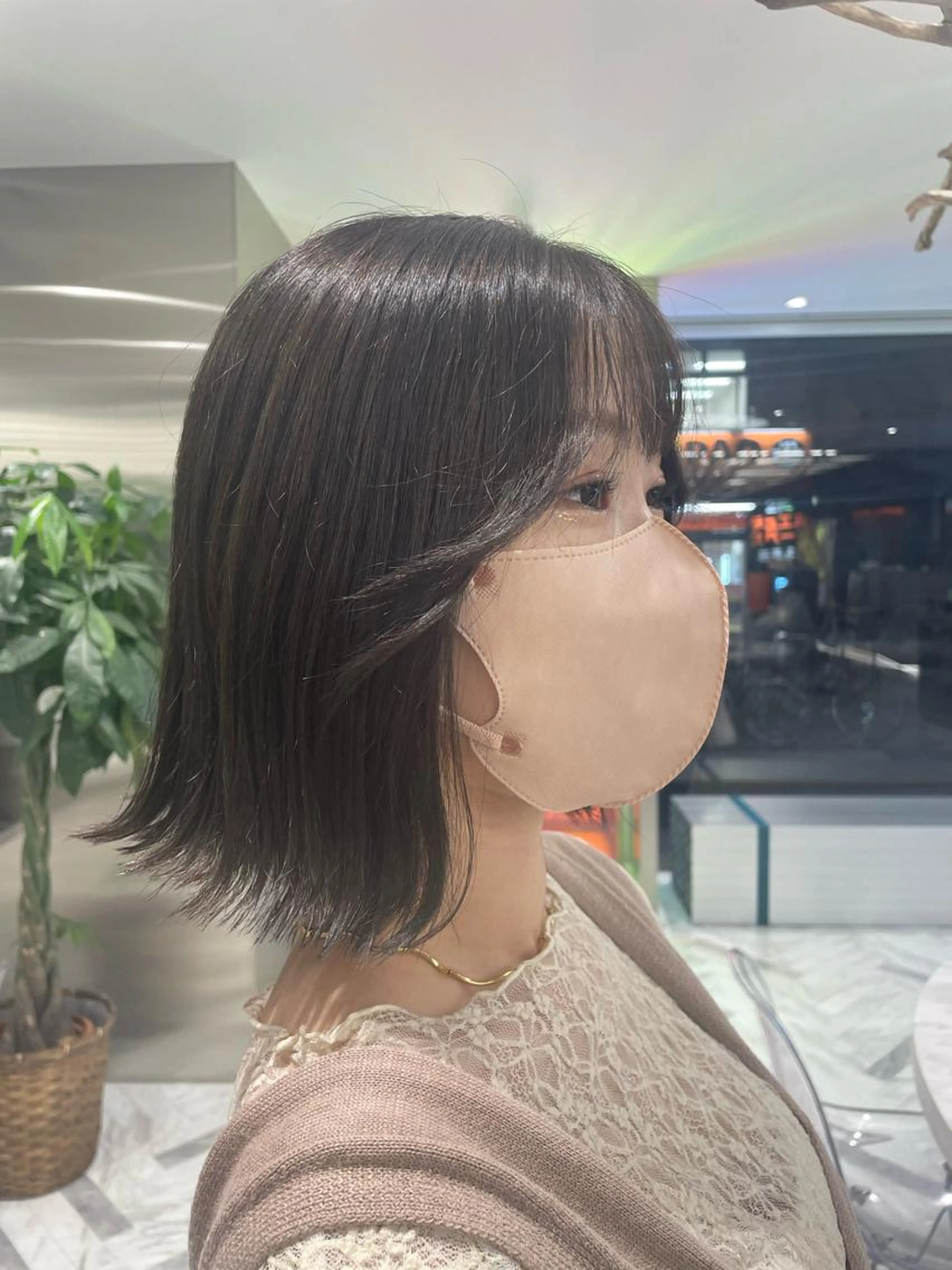 カット＋ワンカラー🐰(ブロースタイリング料金込み)の写真