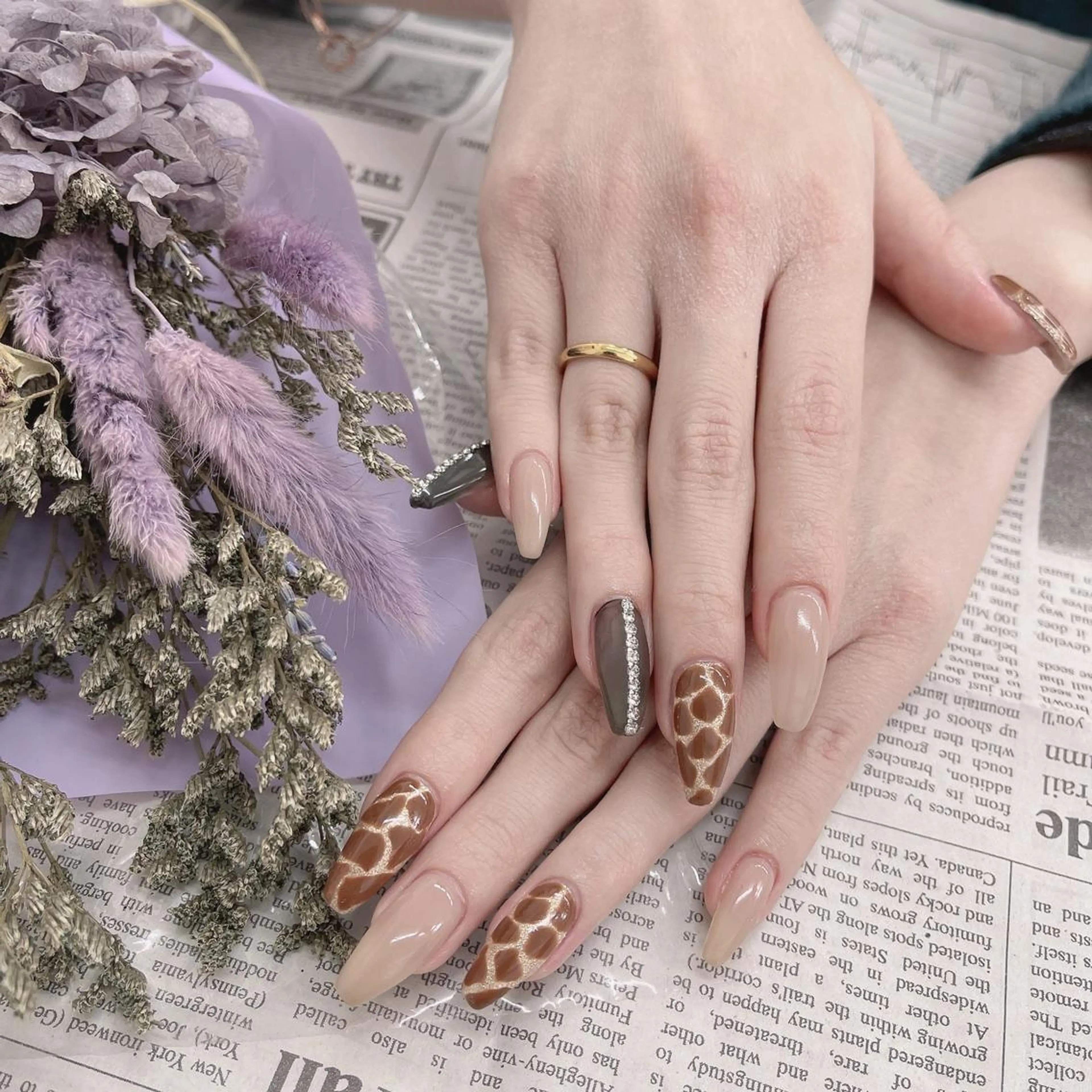 ネイル 🦋ネイルサロン ブラン🌈ゆりのネイルデザイン