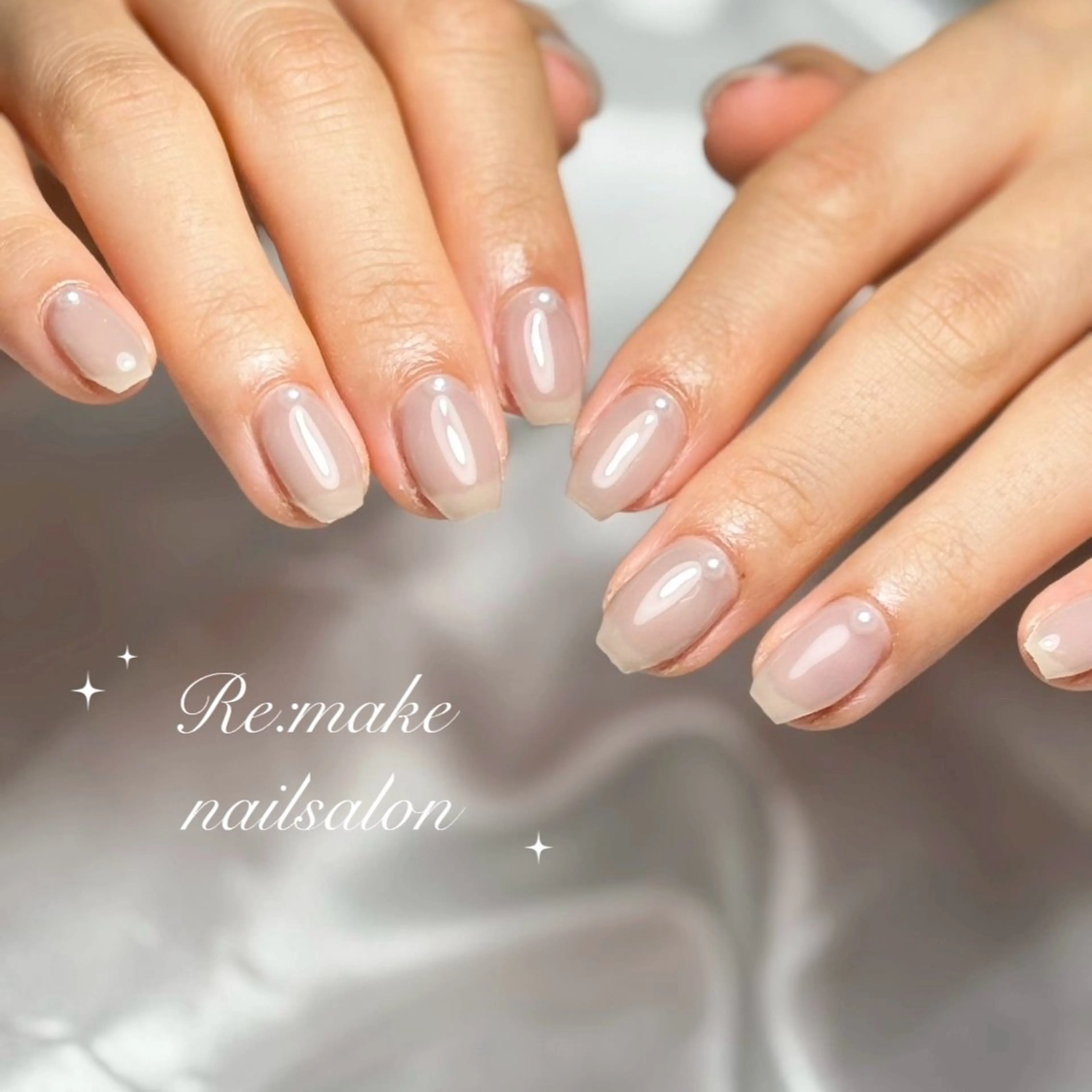 ネイル グラデーション ワンカラーネイル Re:make uranのネイルデザイン