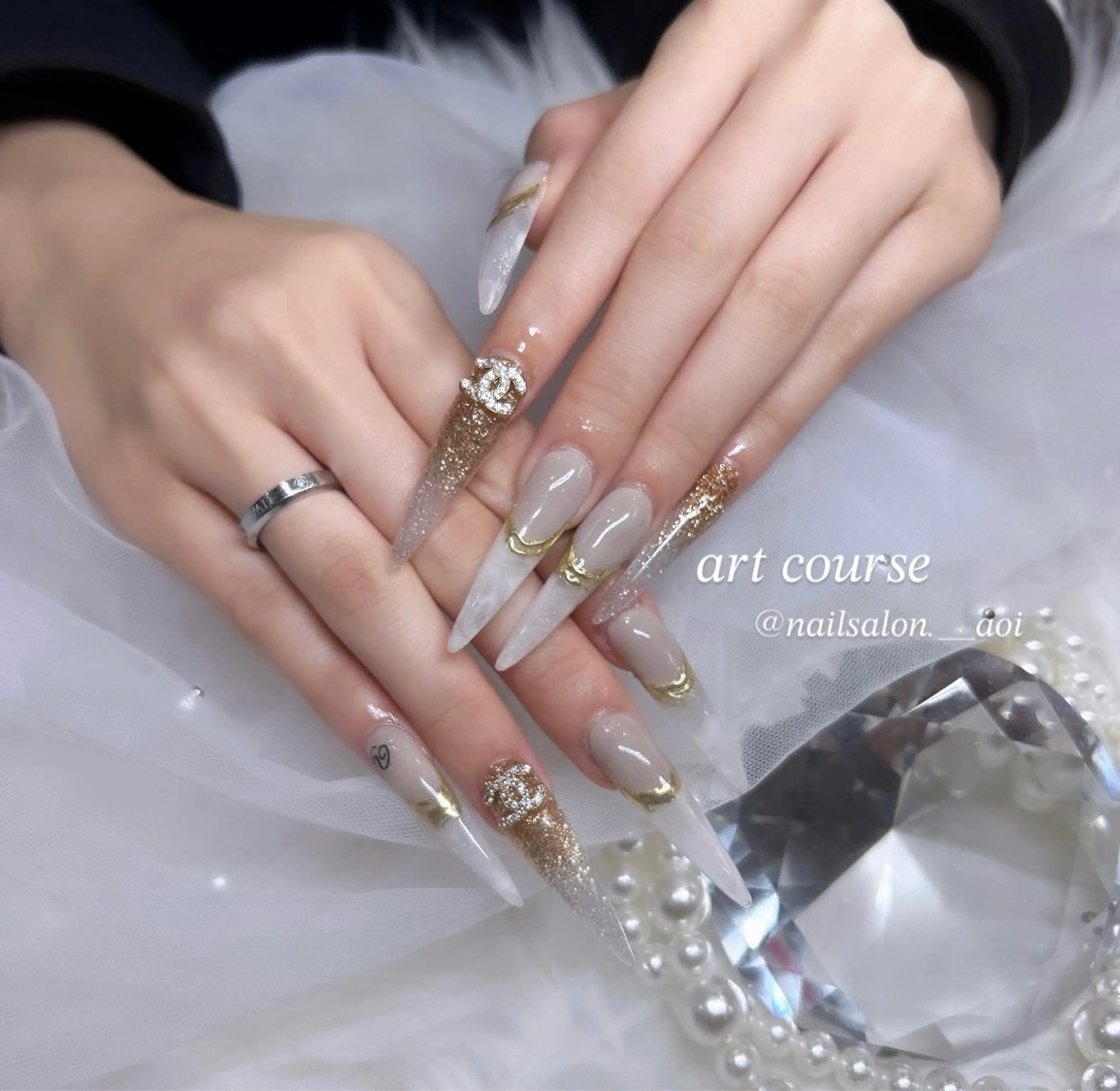 ネイル 栗原 蒼生のネイルデザイン