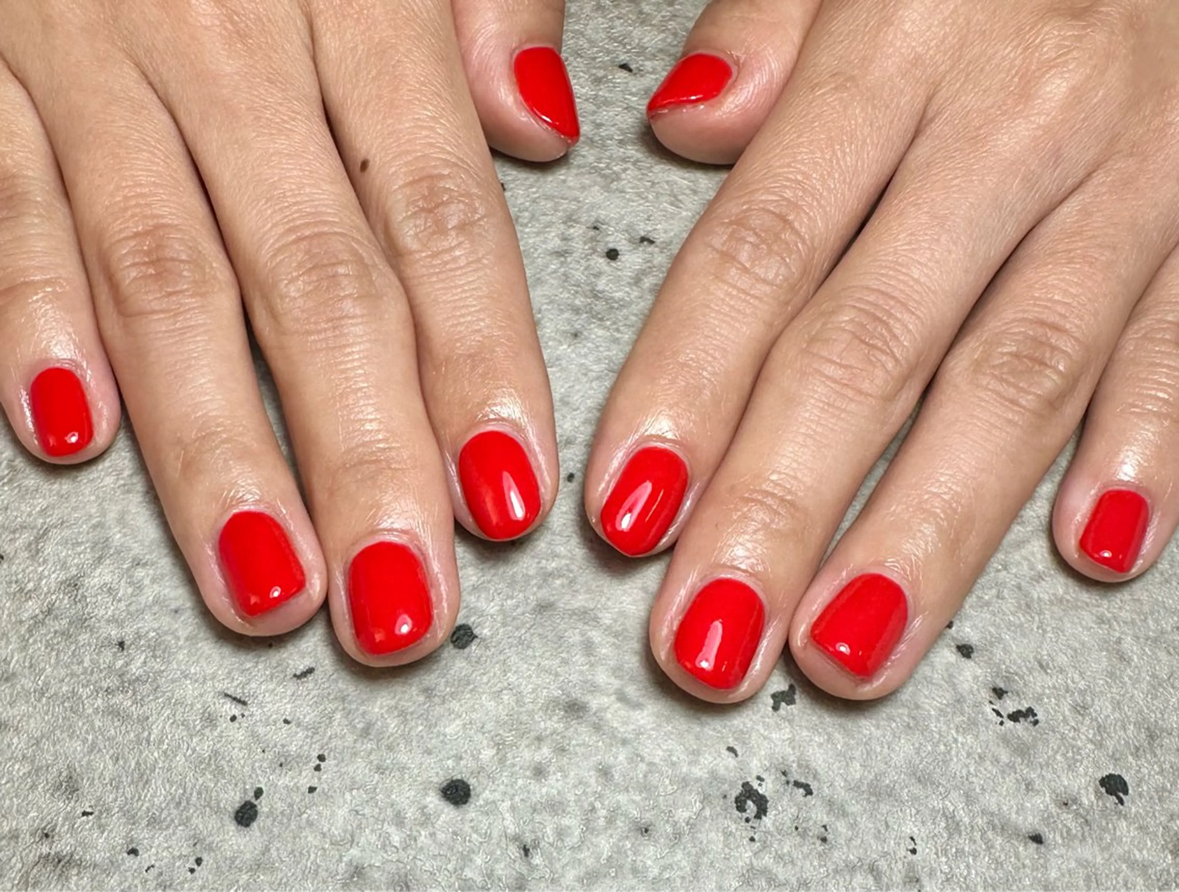 ネイル ワンカラーネイル ハンドネイル GéRanium Harukaのネイルデザイン