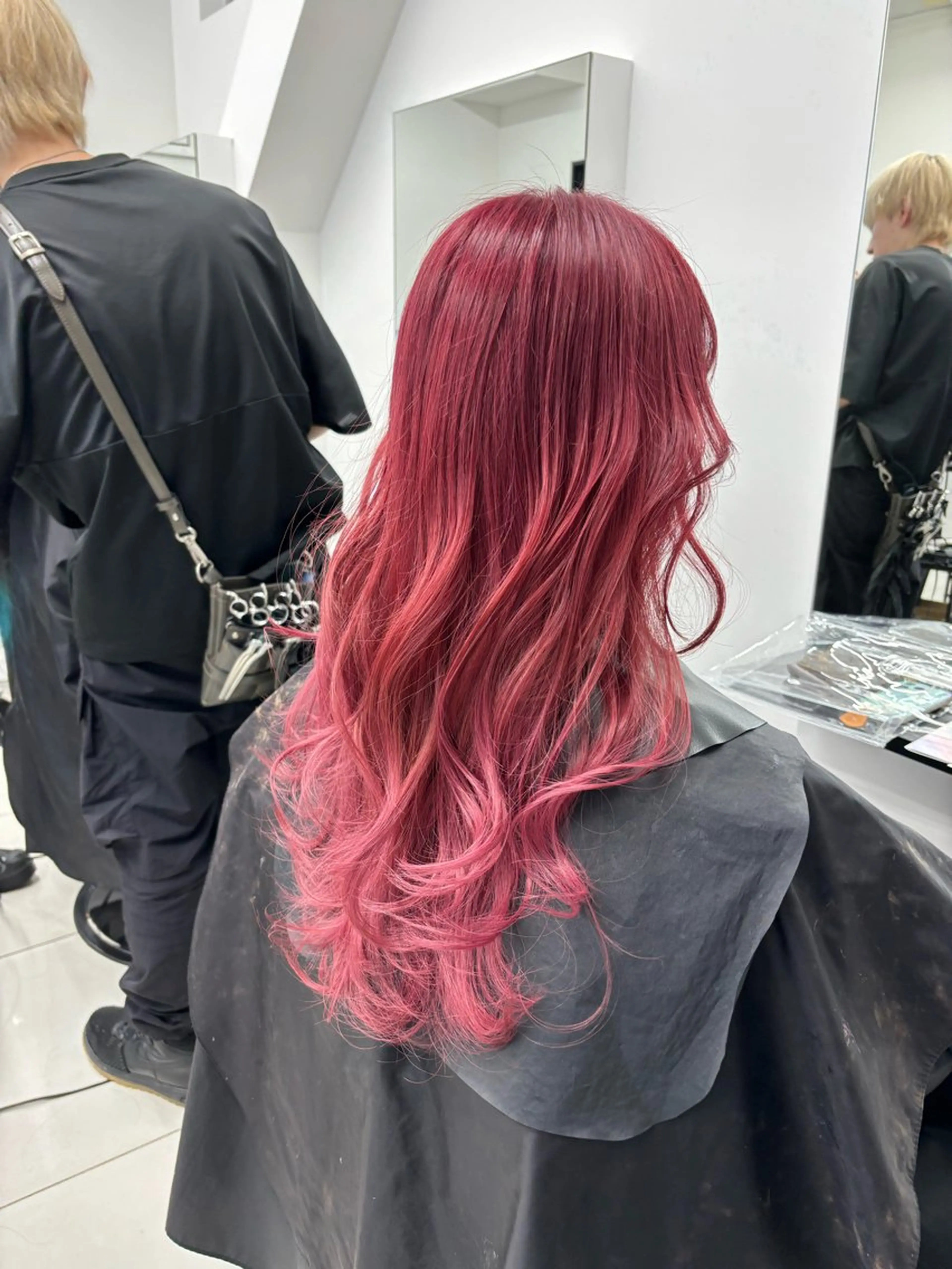 ロング 韓国レイヤー/ヘア カラー🎀ayamiのヘアスタイル