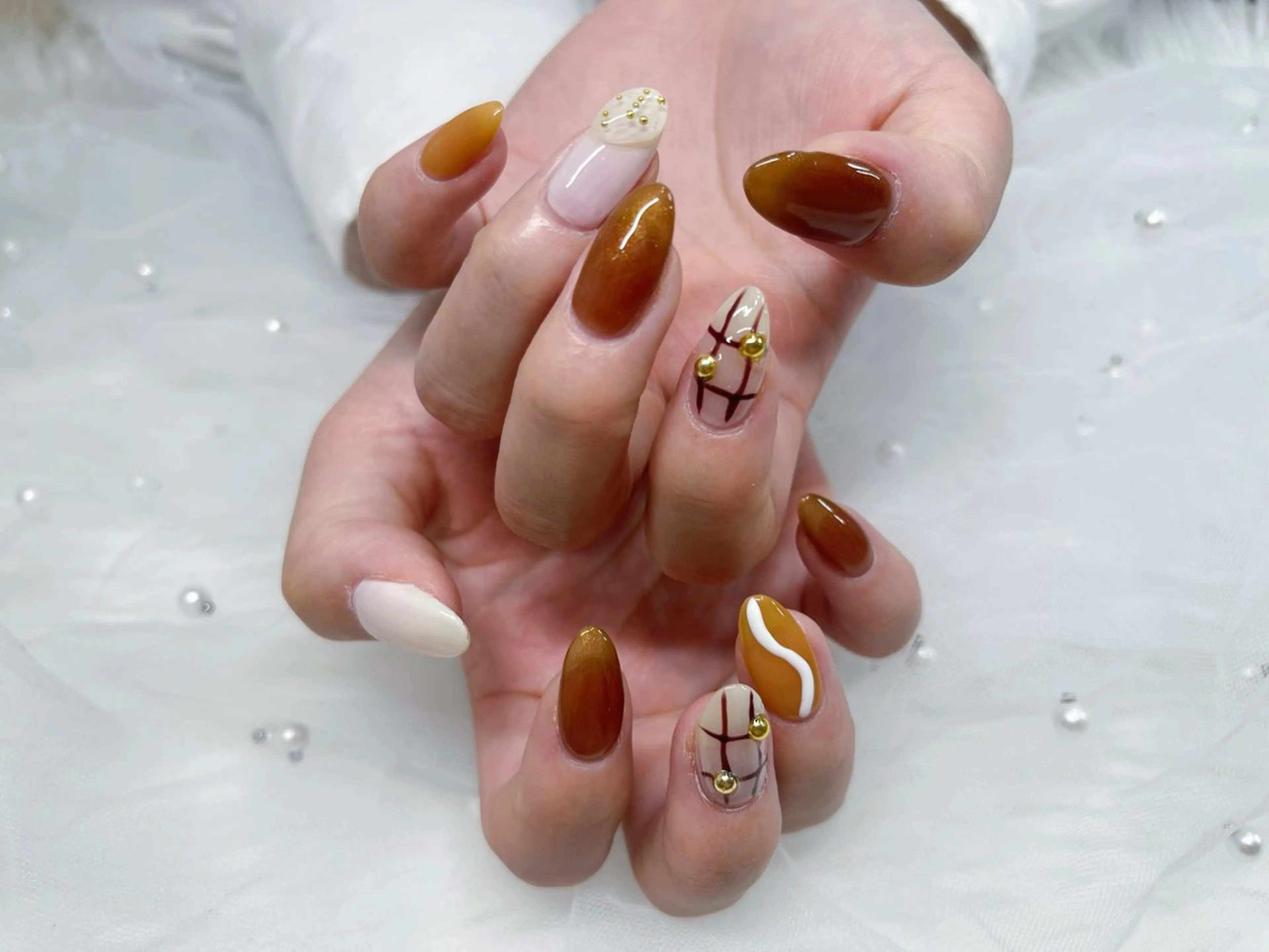 ネイル ハンドネイル pink nailのその他イメージ