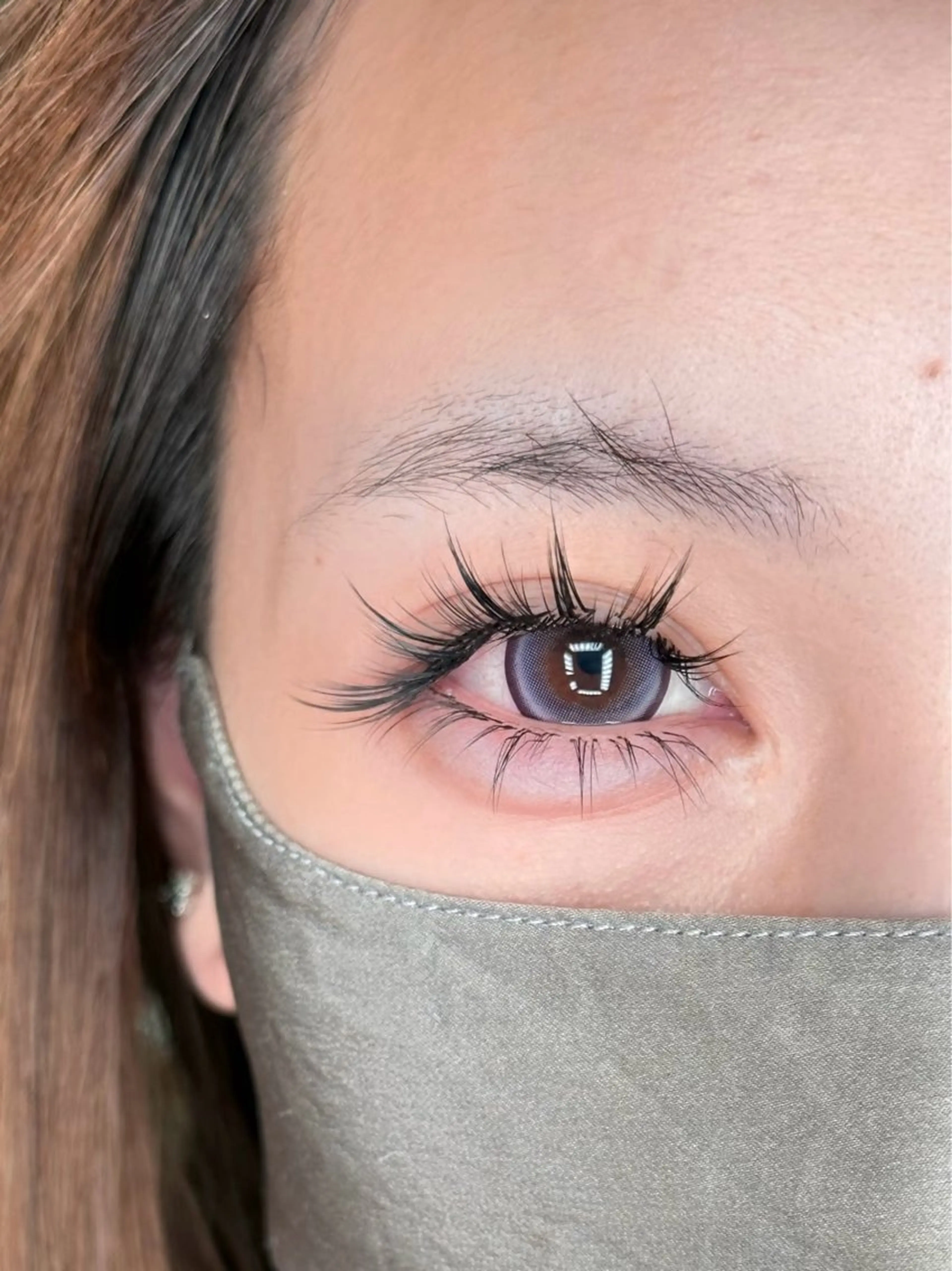 マツエク・マツパ 束感まつ毛 ワンホンマツエク マツエク パリジェンヌ マツエク専門店　玲子のマツエク・マツパデザイン