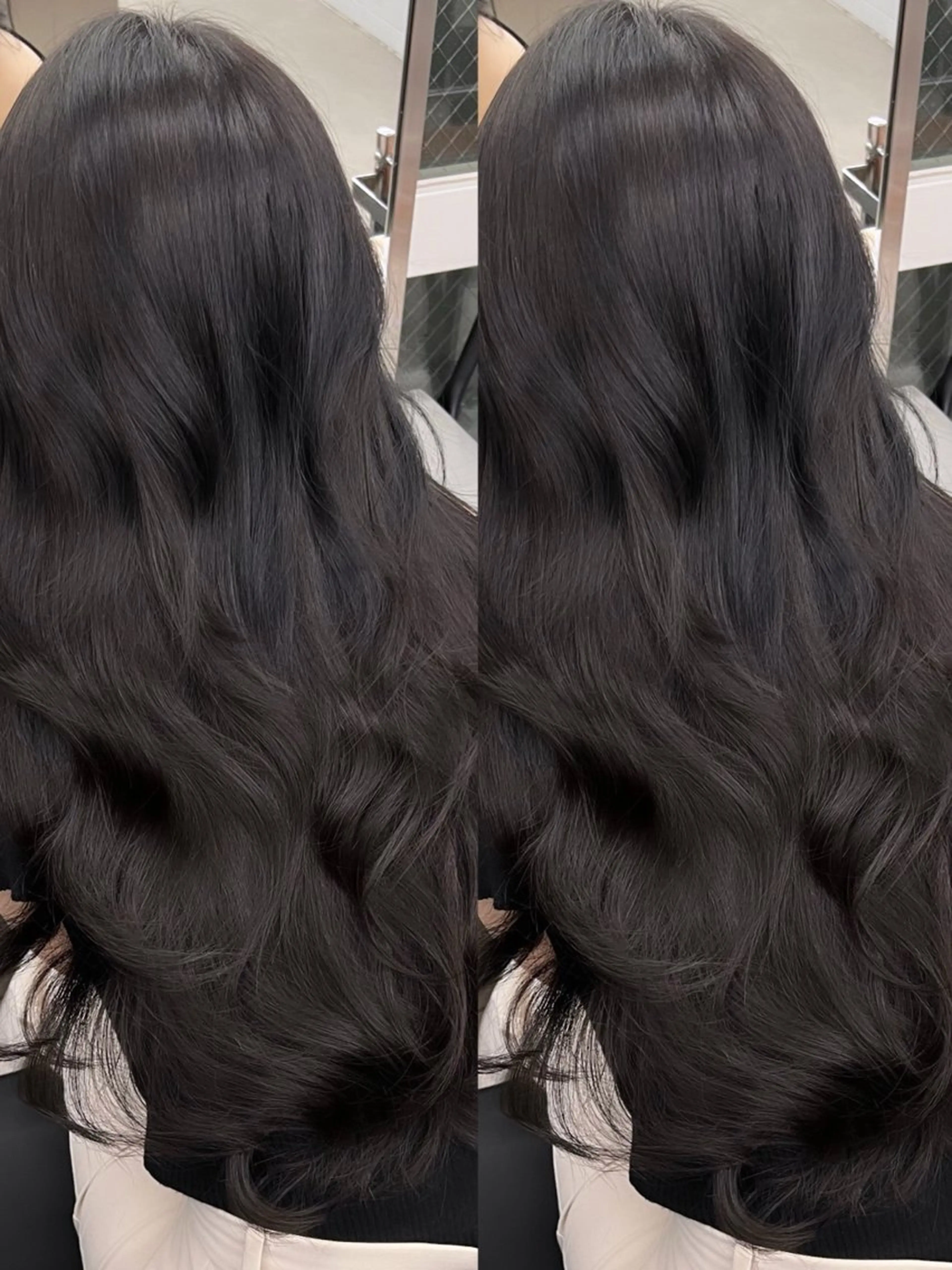 ロング カラー カット ヘアカラー エクステ 艶髪／シールエクステ 🌻ノゾミ🌻のヘアスタイル