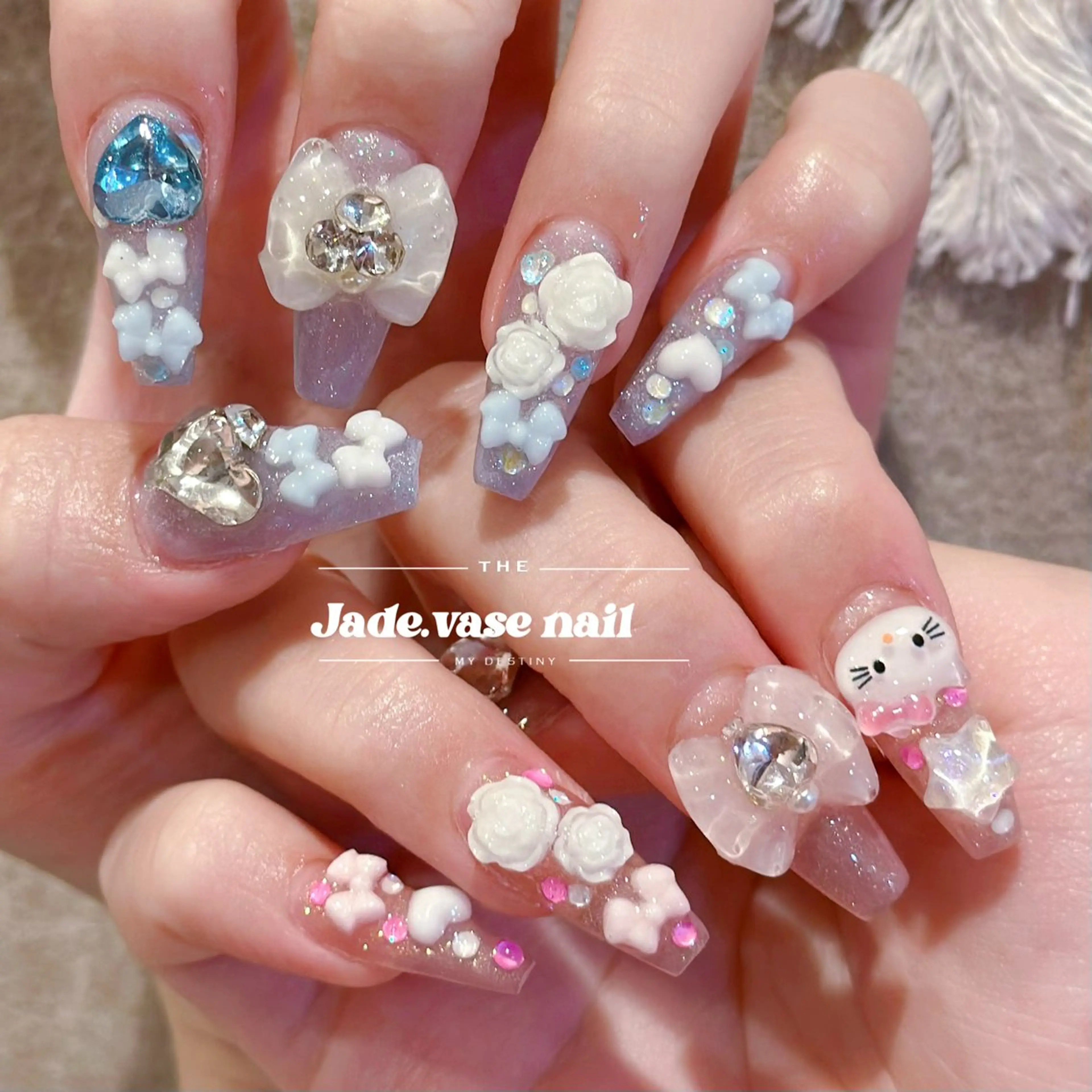 ネイル ハンドネイル ハンドケア ✰Jade.vase 银座のネイルデザイン