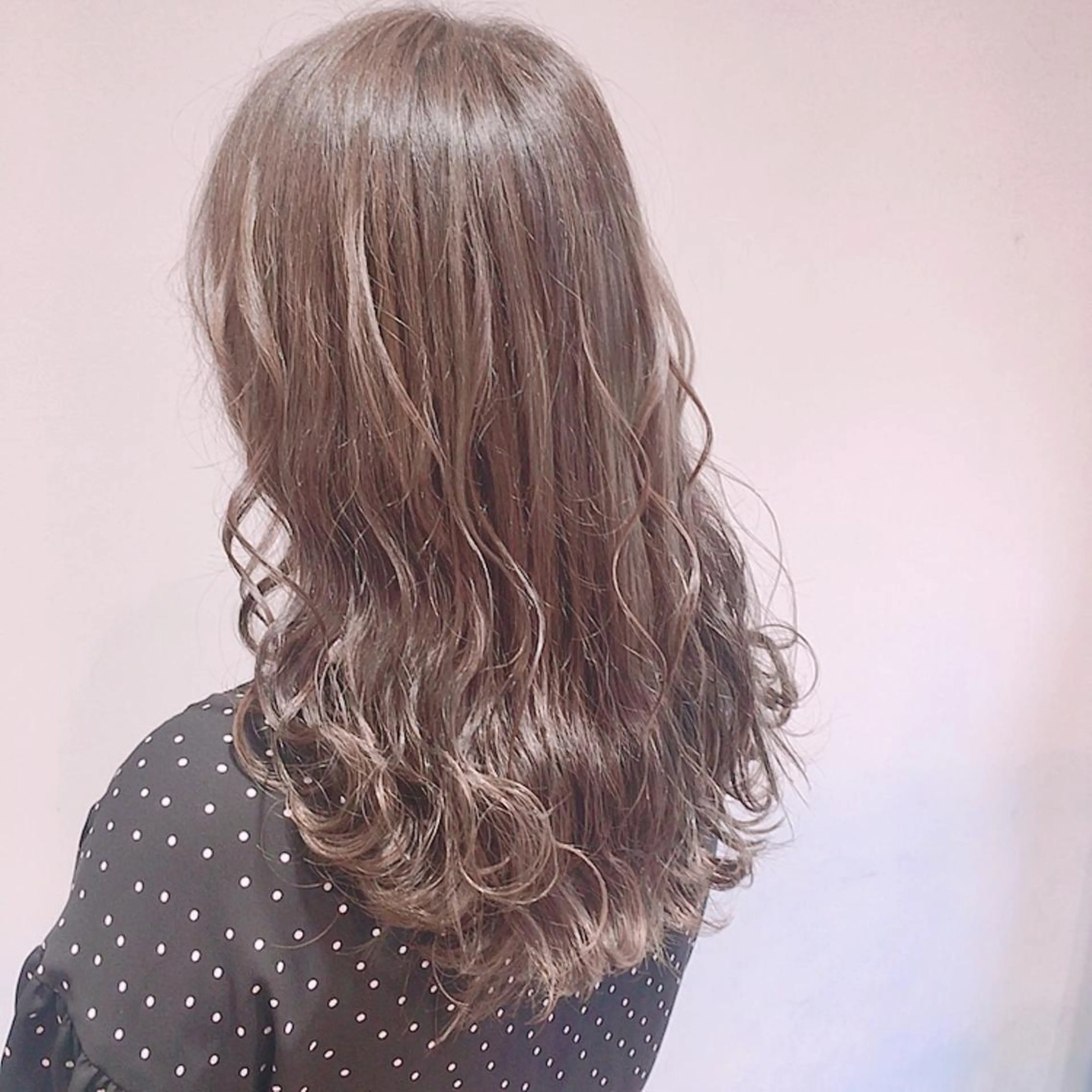 セミロング カラー 韓国風ヘア✻透明感 カラー✻yukaのヘアスタイル