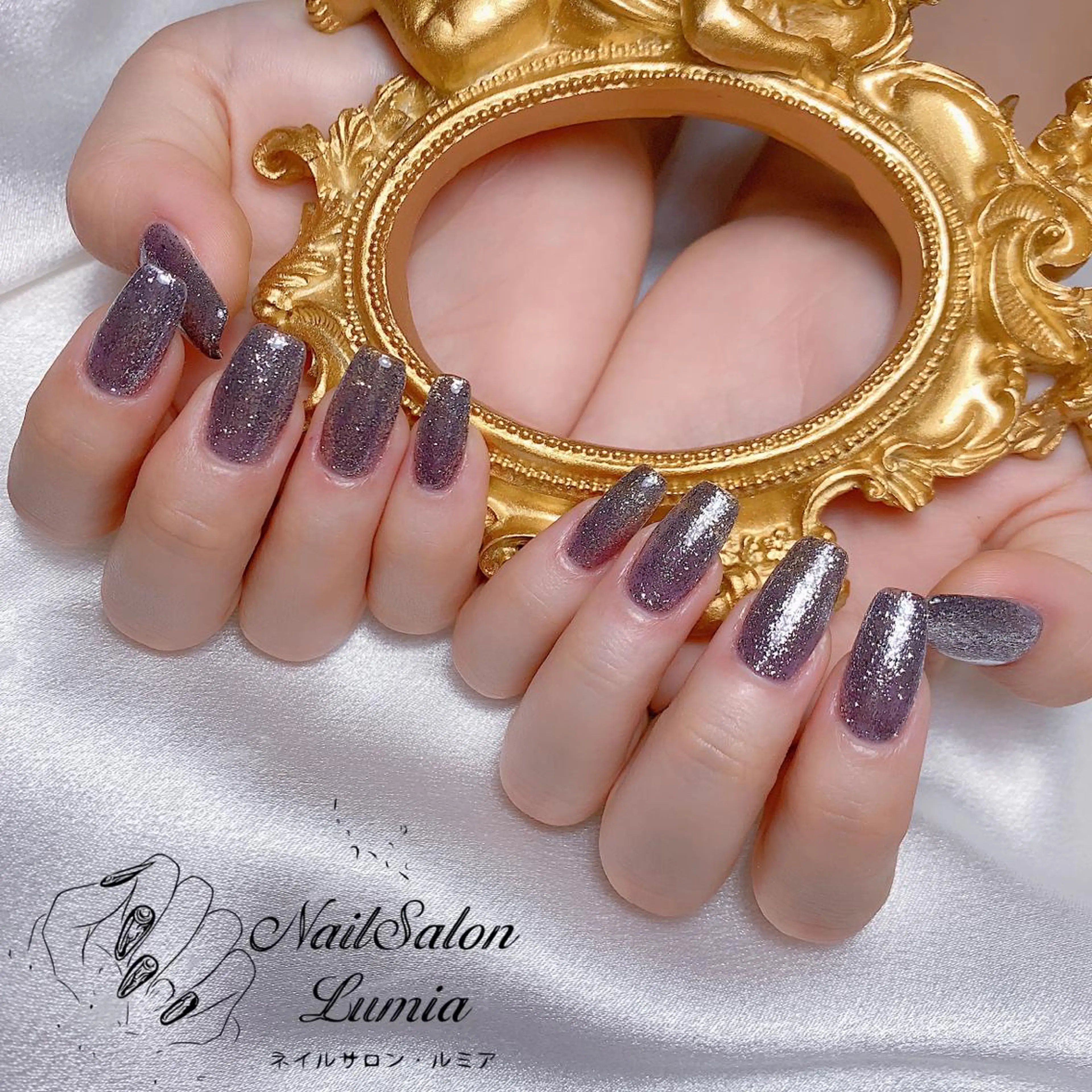 ネイル ハンドネイル ネイルサロン ルミア Lumia 店長のネイルデザイン