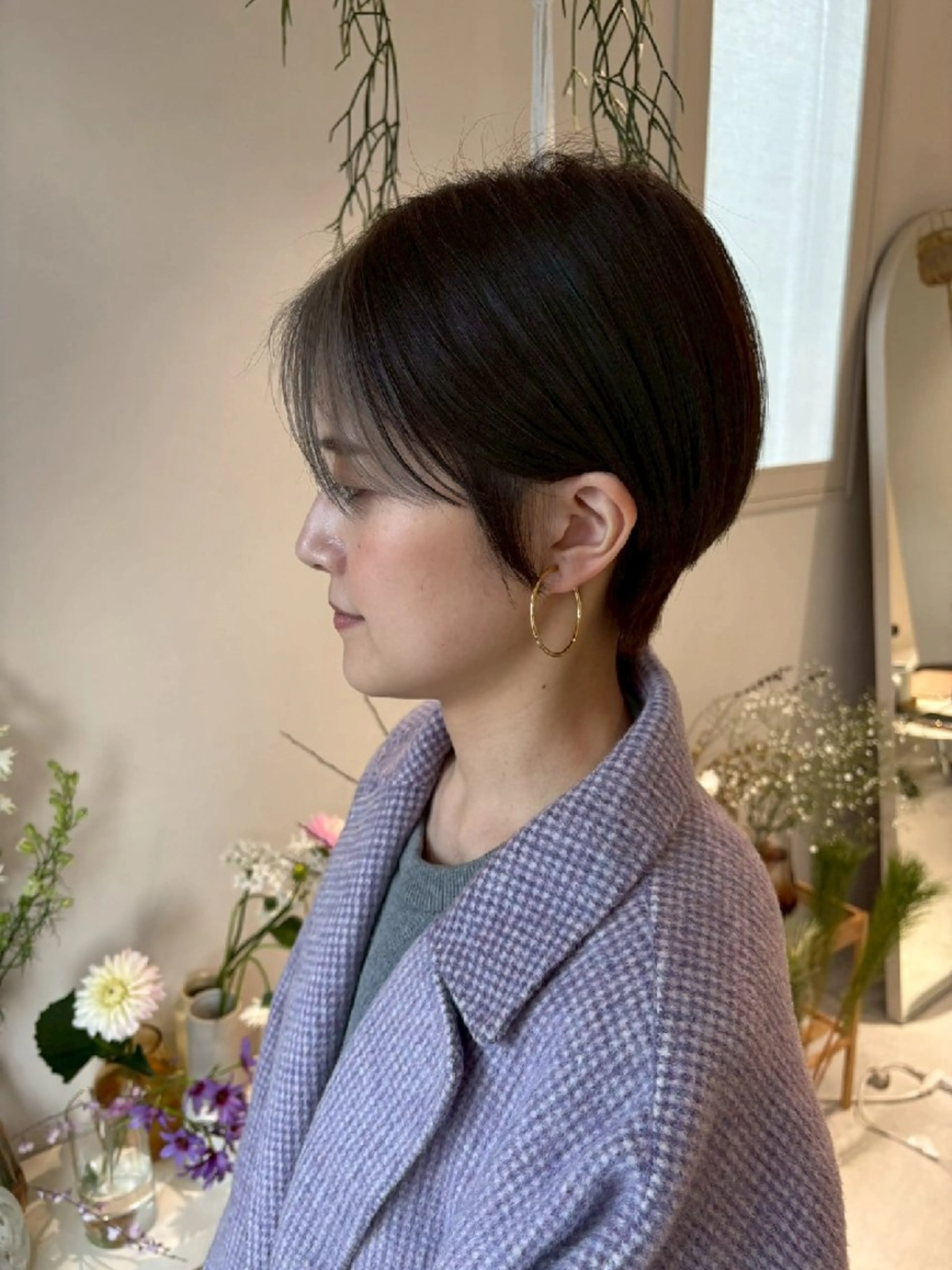 ショート 🌸花屋併設🌸石垣 友基のヘアスタイル