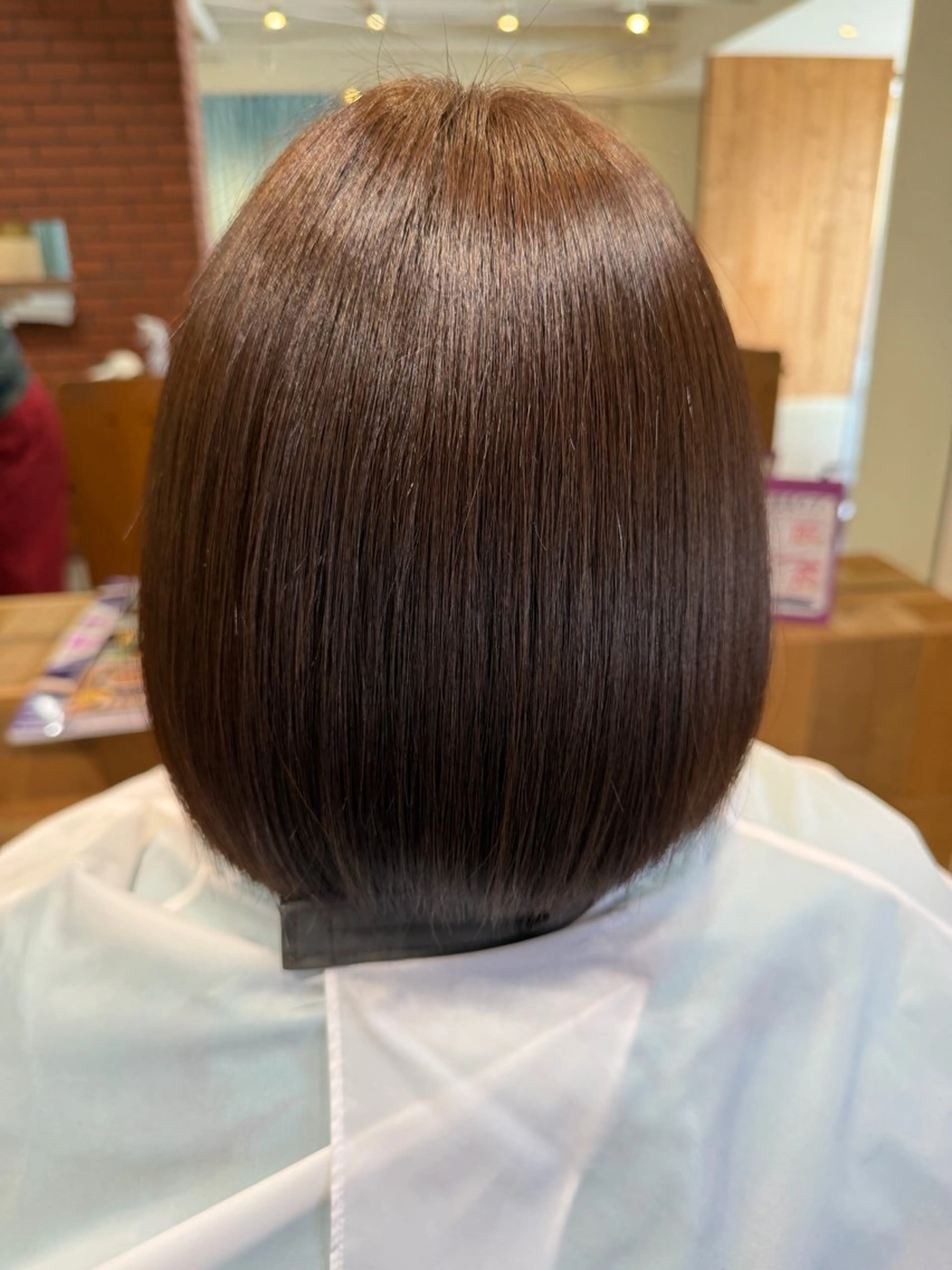 カラー 冨田 理紗のヘアスタイル