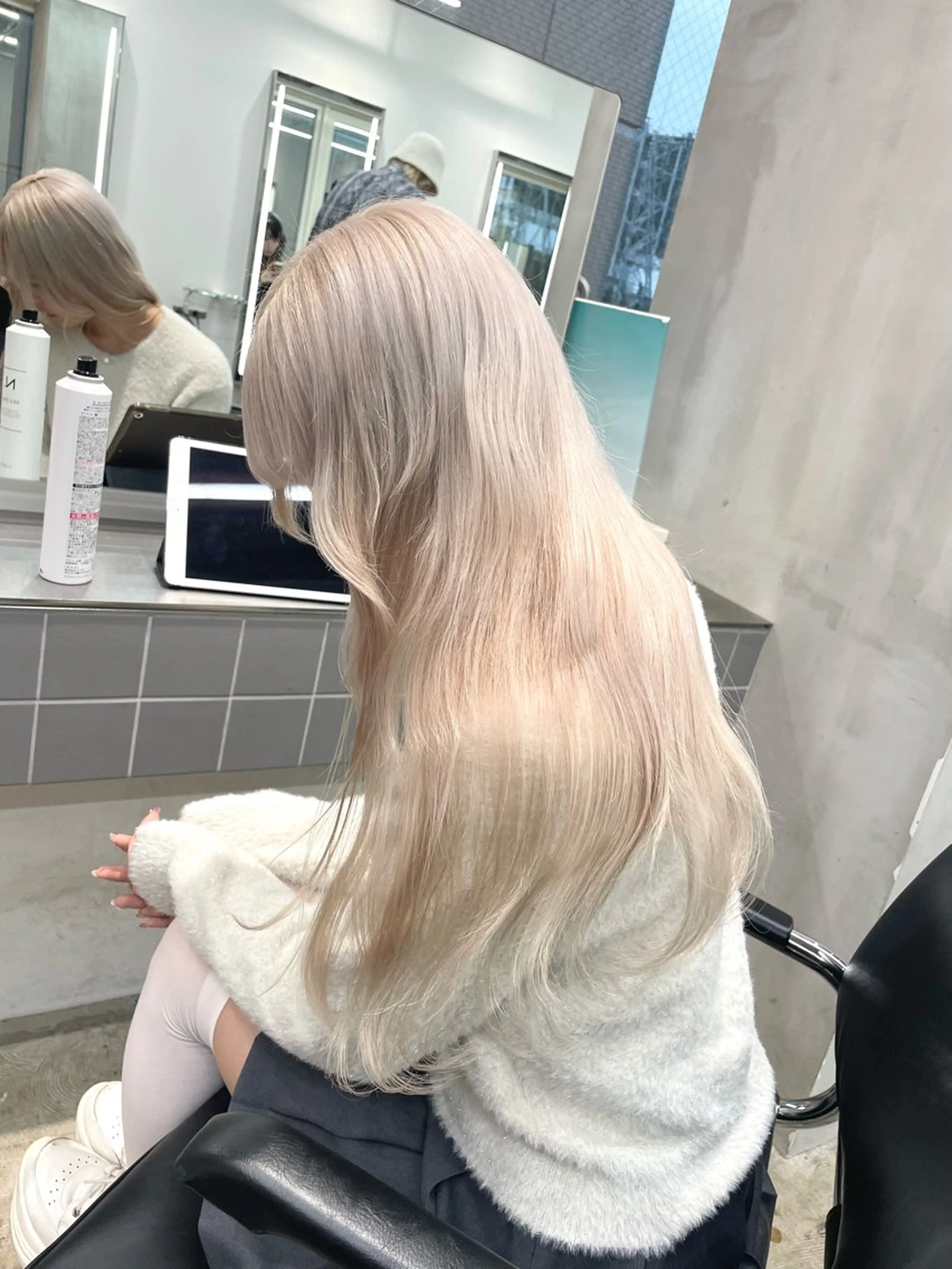 カラー ヘアカラー ️🩷ハイトーン特化 RYUGA️🩵のヘアスタイル