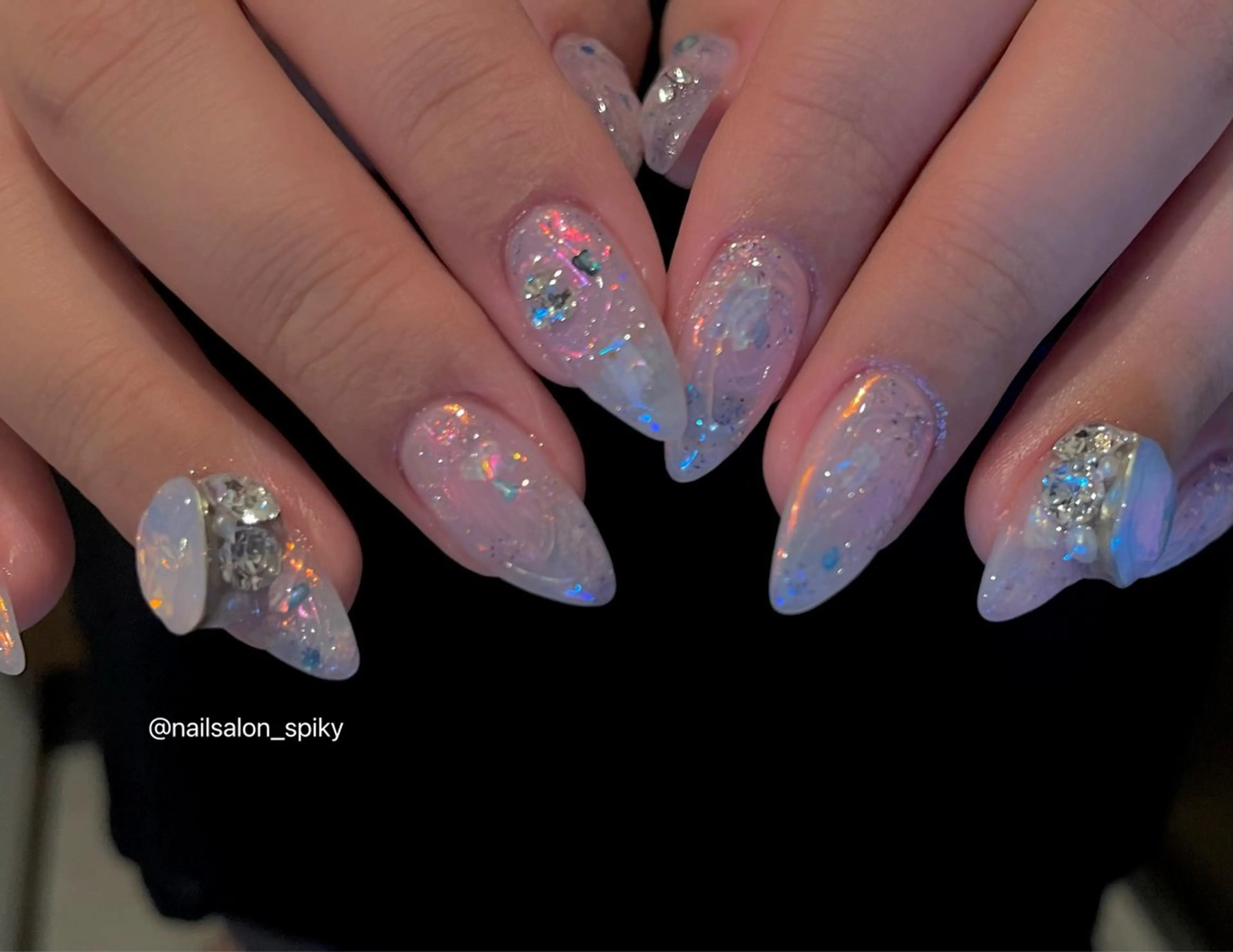 ネイル Spiky とうげ ふうかのネイルデザイン