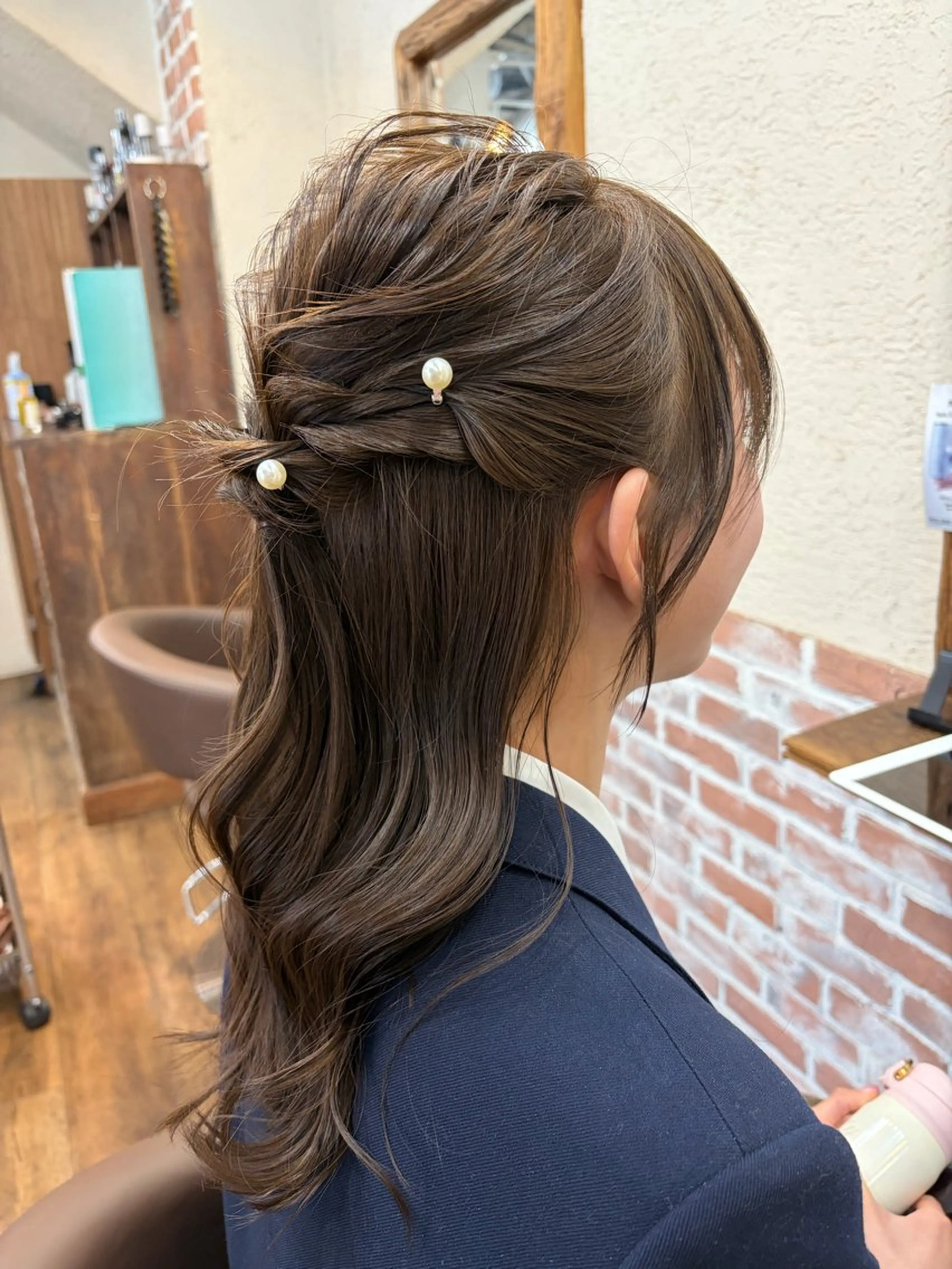 ロング 鈴木 小百合のヘアスタイル