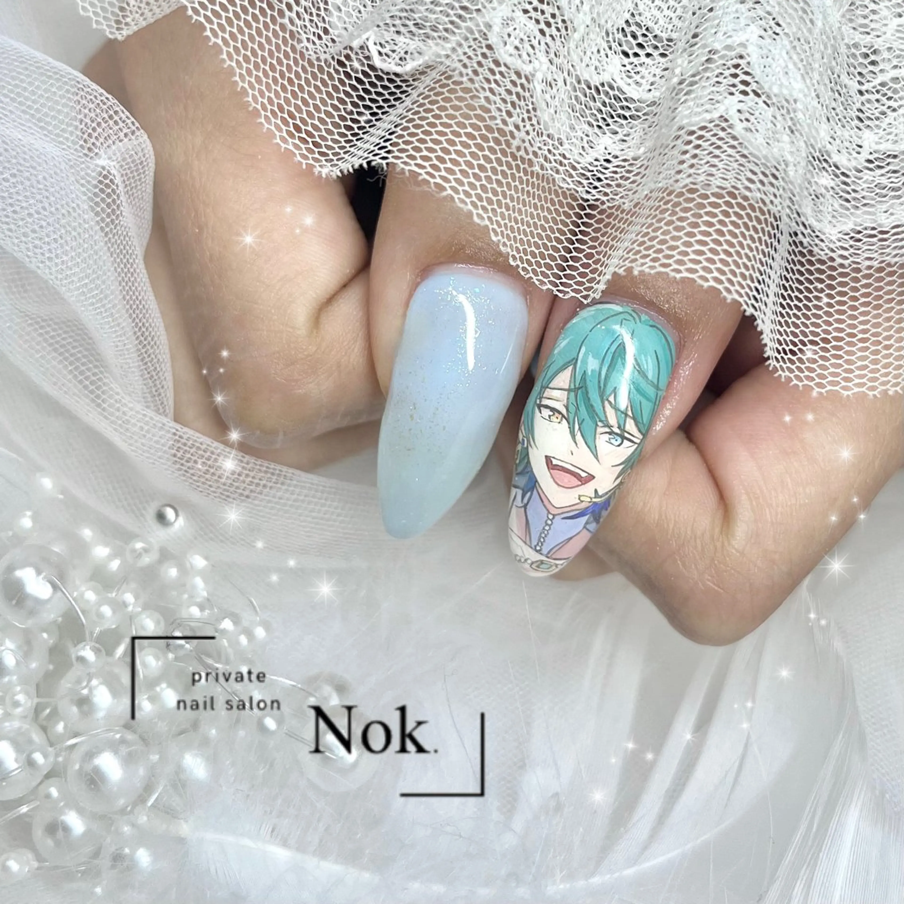 ネイル ハンドネイル 池袋痛ネイル Nok. 渡辺のネイルデザイン