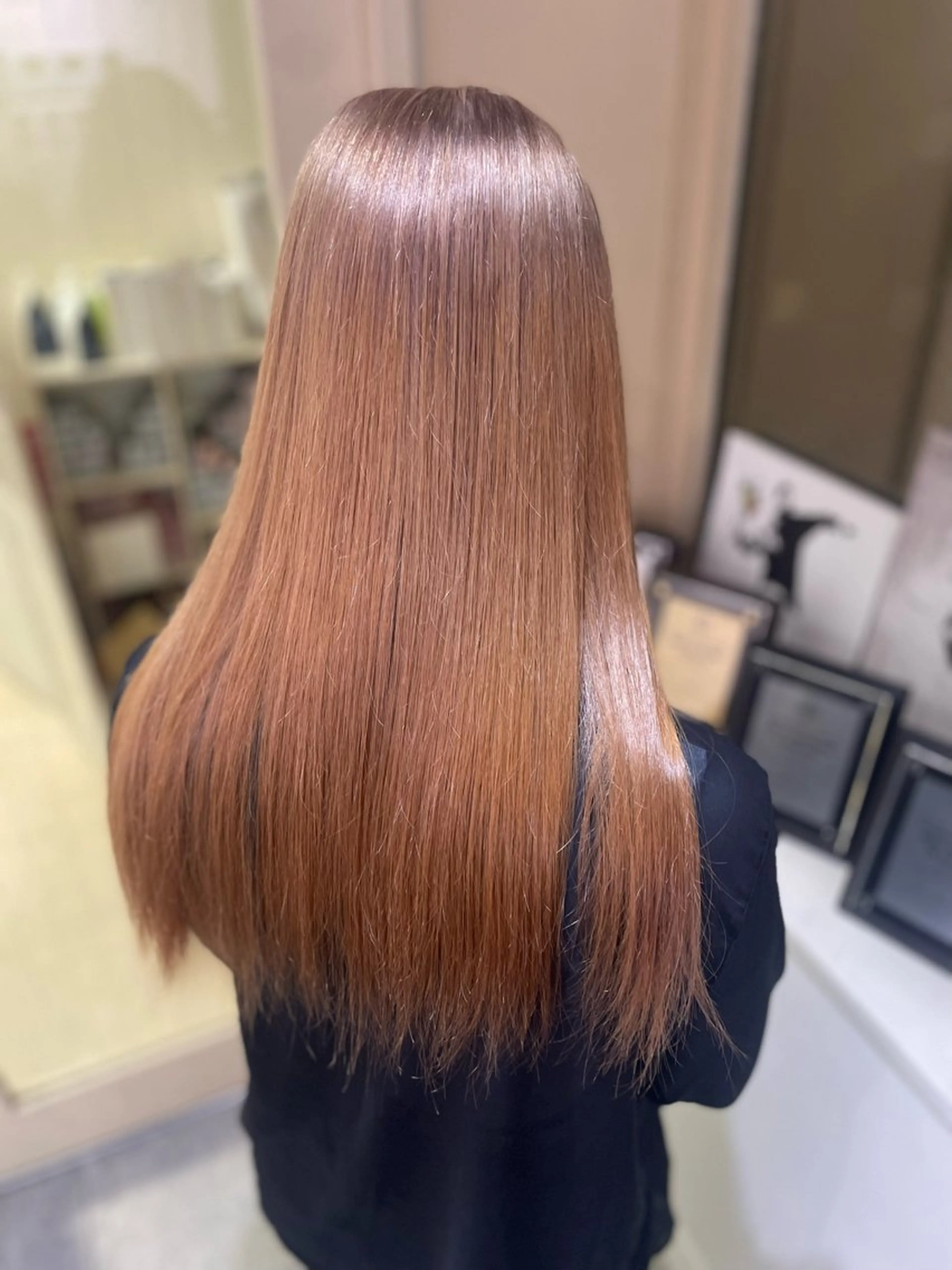 ロング ヘアカラー ハイトーンカラーエク ステ🌺RENA🌺のヘアスタイル