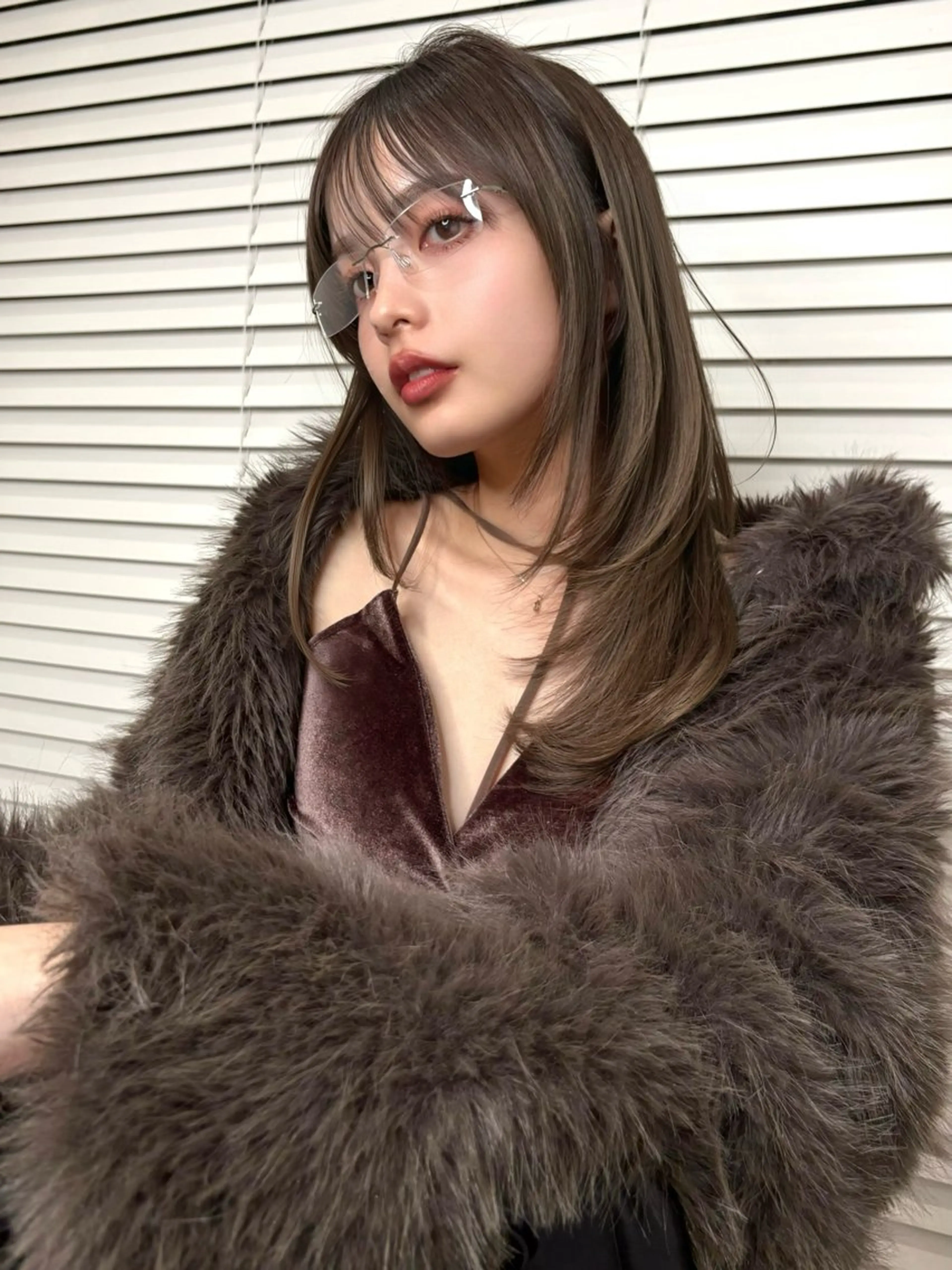 ロング カット ヘアカラー くどうももか 浦和　ショート　ボブのヘアスタイル