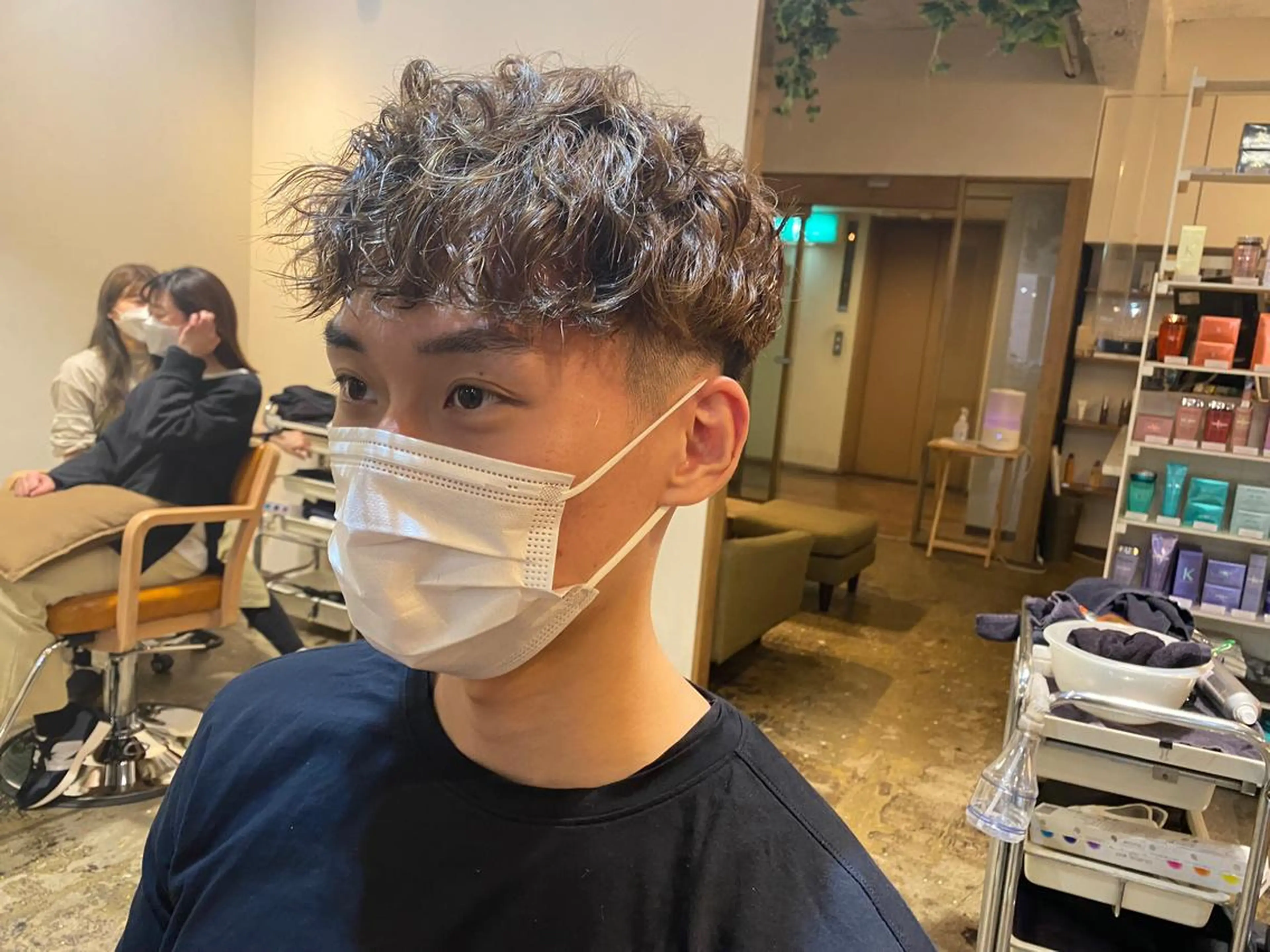 パーマ メンズ スペインカール 札幌韓国メンズ 🇰🇷YUITOのヘアスタイル