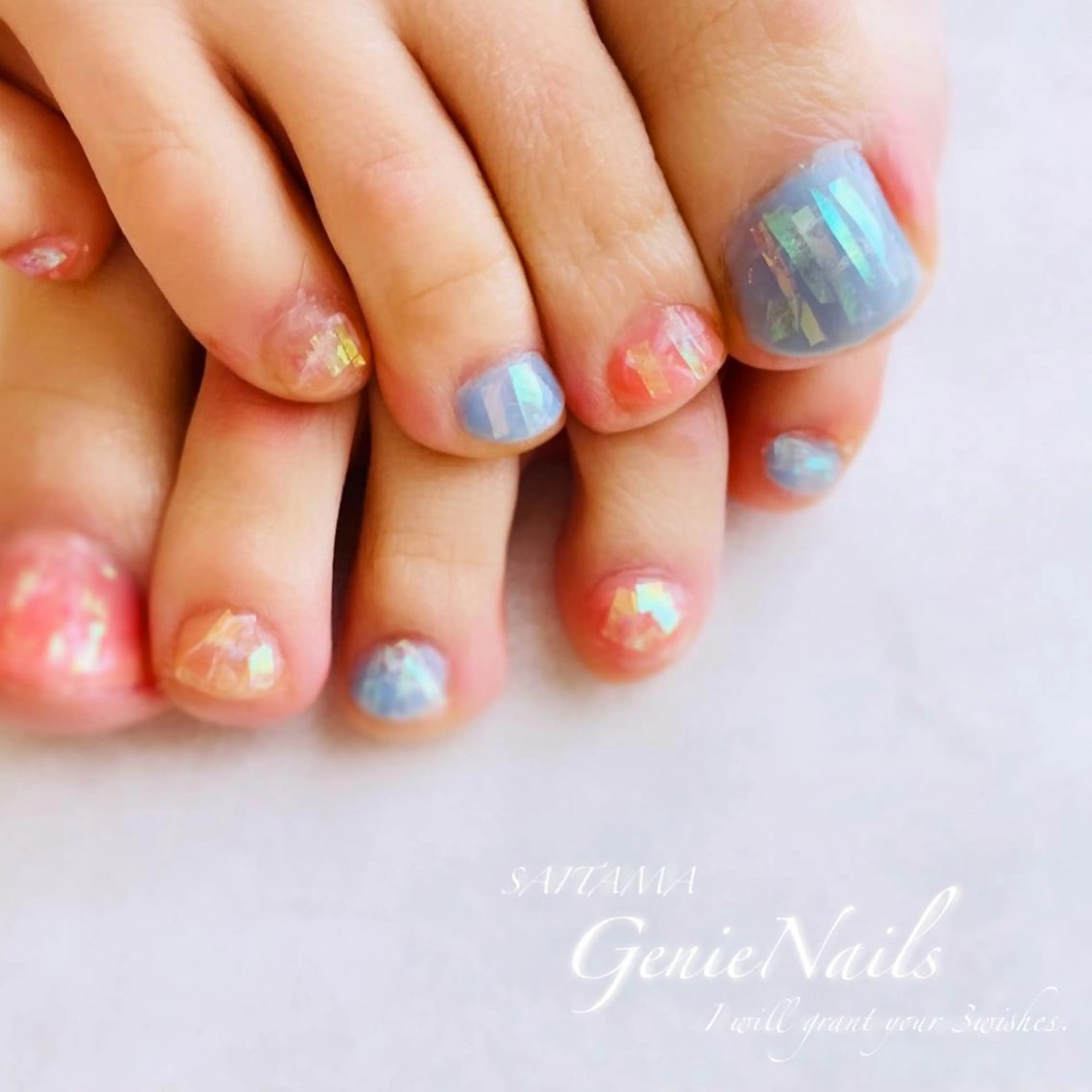 ネイル フットネイル Genie Nailsのネイルデザイン