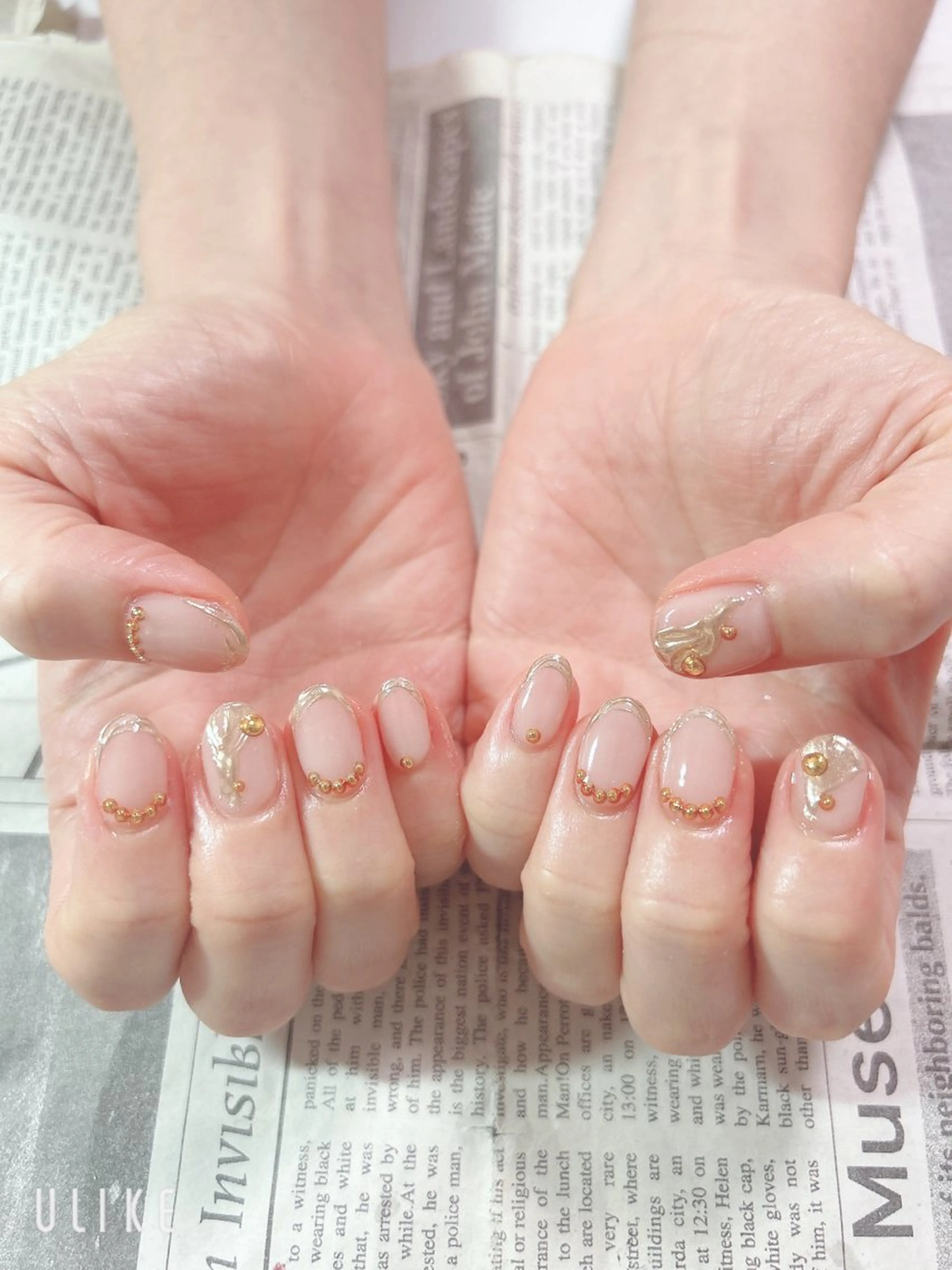 ネイル ハンドネイル ハンドケア 森山 舞のネイルデザイン